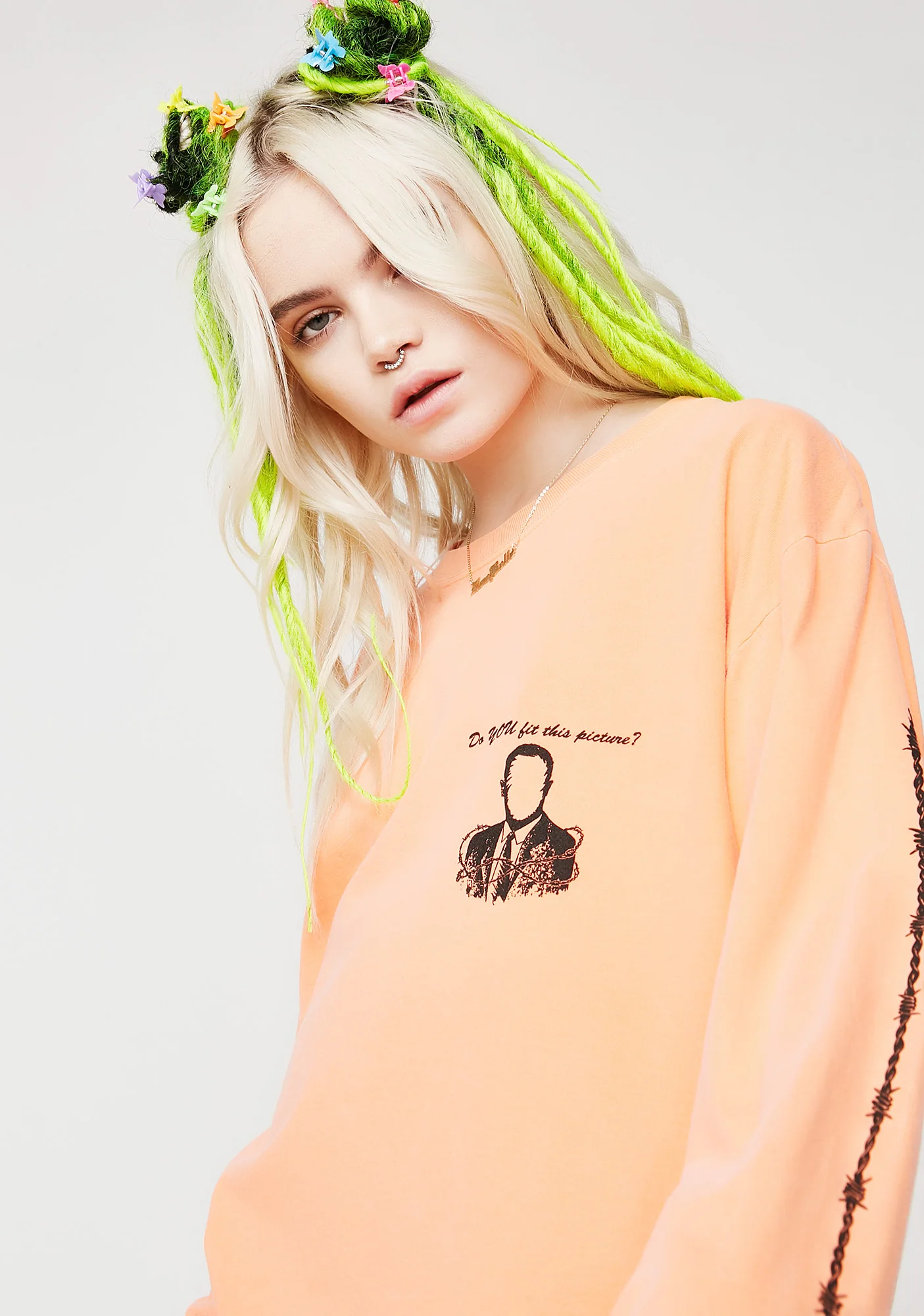 Get Help Now Long Sleeve Tee - Image 2