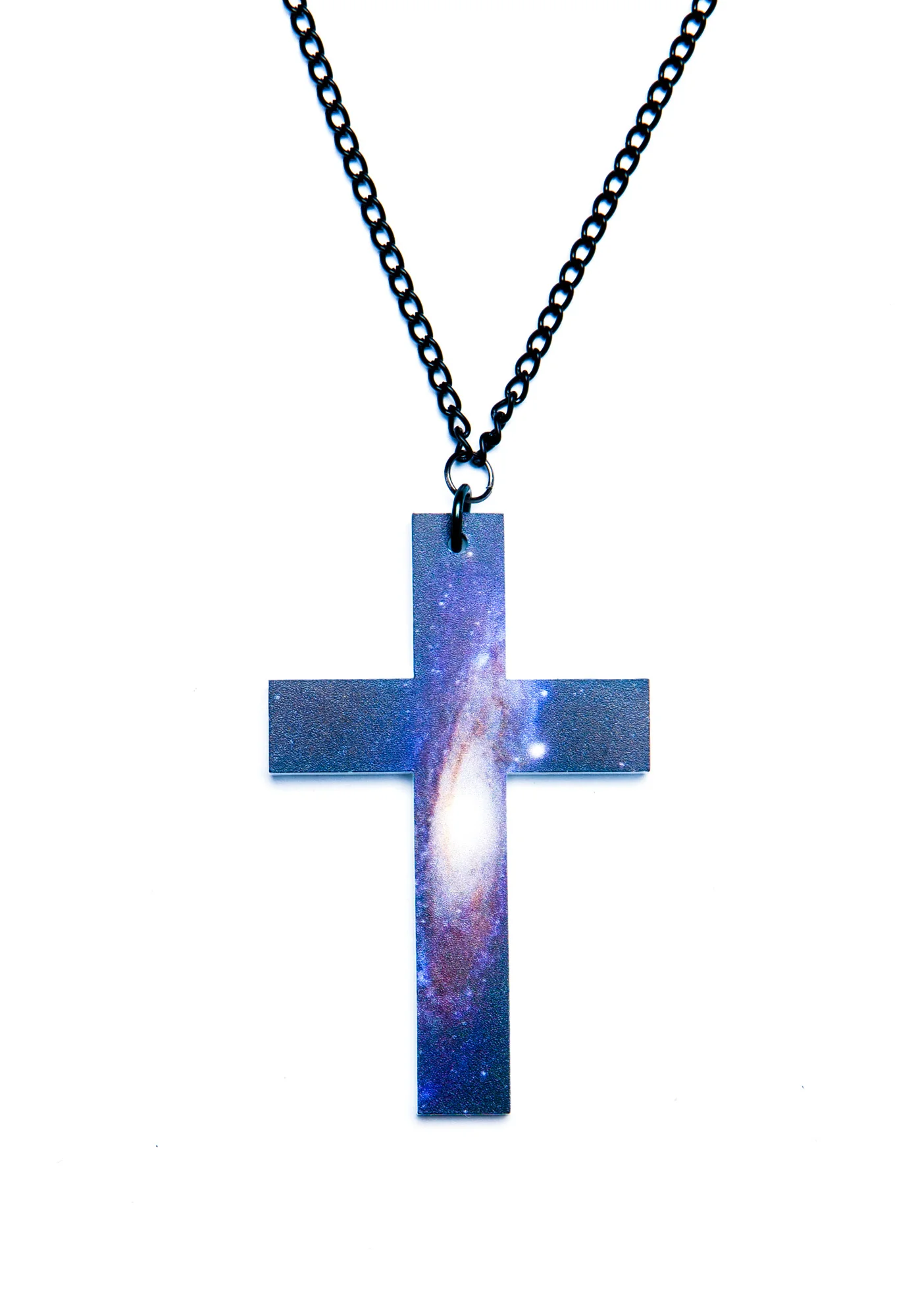 Get Outta My Space Cross Necklace - Image 3