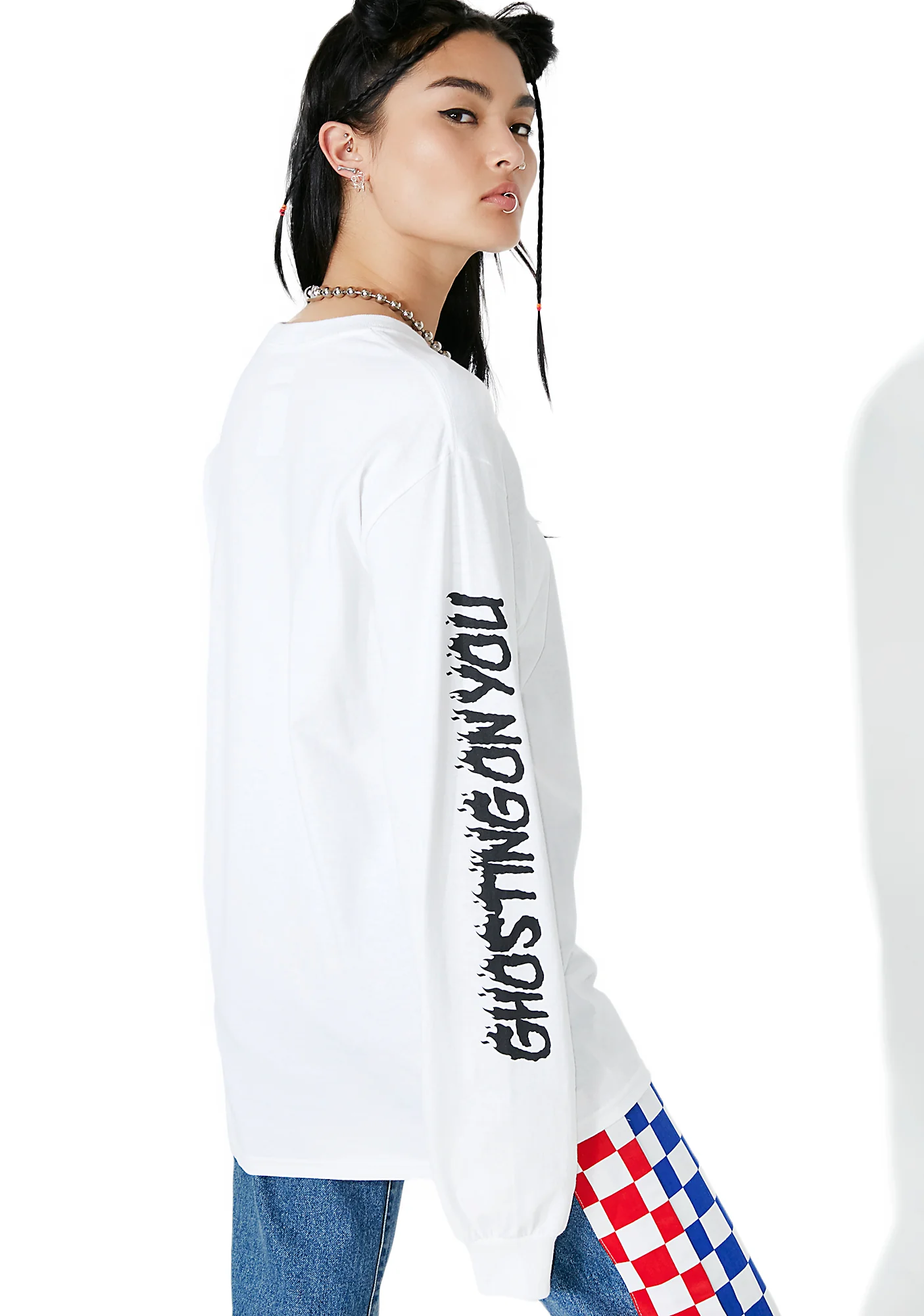 Ghosting On You Long Sleeve Tee - Image 4