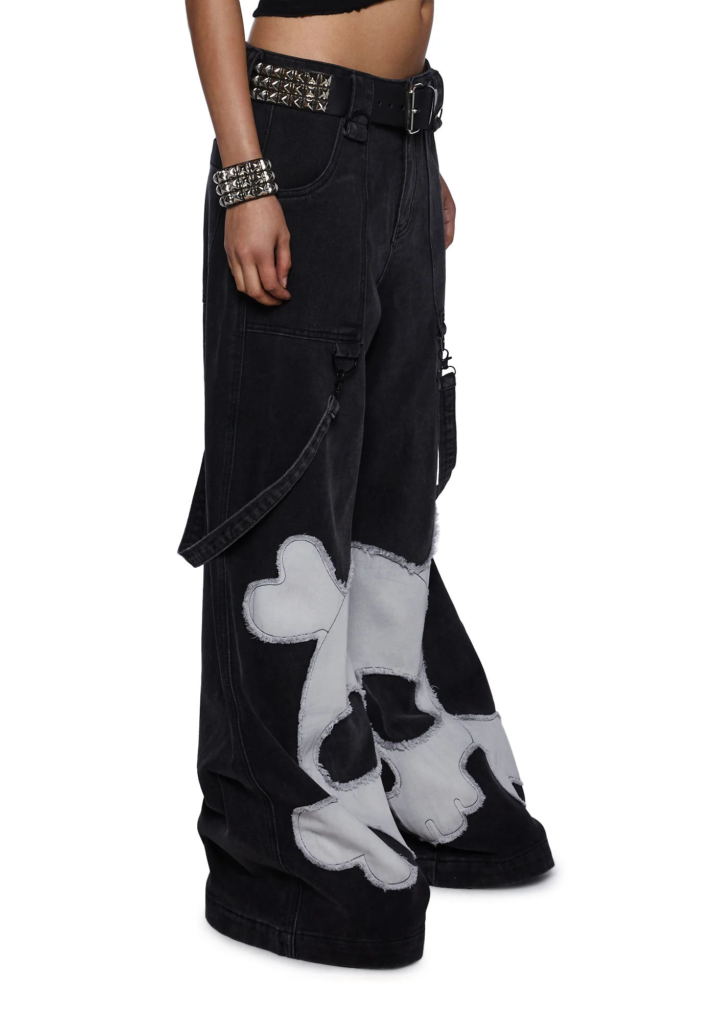 Ghostly Gauntlet Wide Leg Pants - Image 3