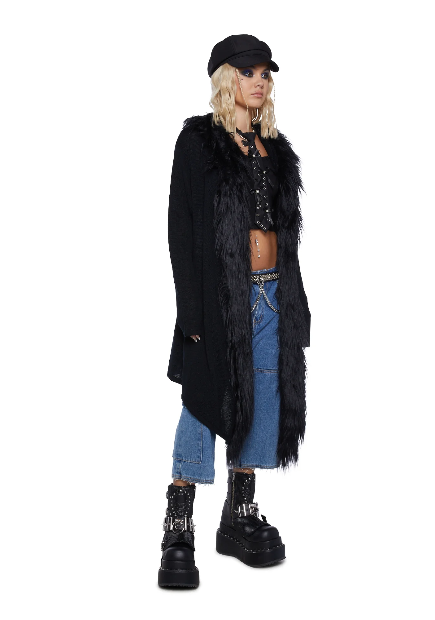 Ghostly Goals Open Front Cardigan - Image 5
