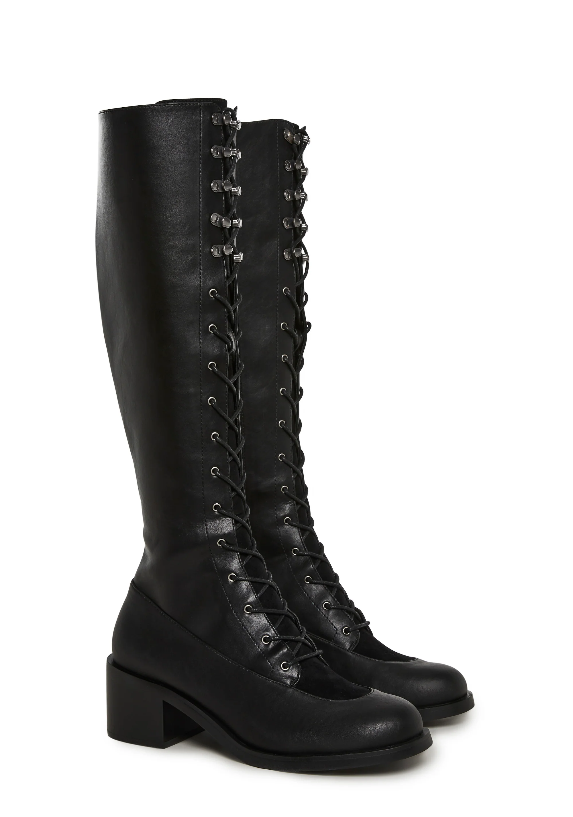 Sepia Filter Memories Lace Up Boots - Image 3