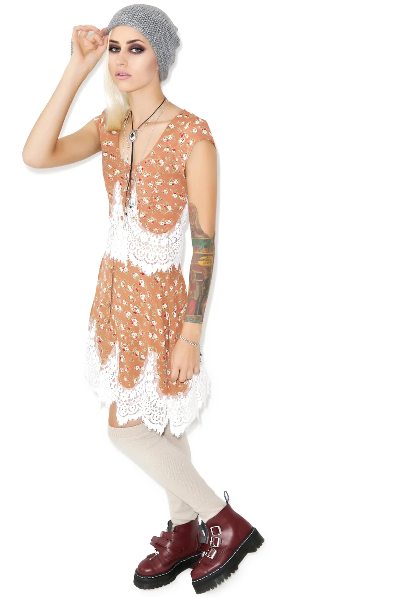 Gilly Girl Crop Top - Floral - Image 10