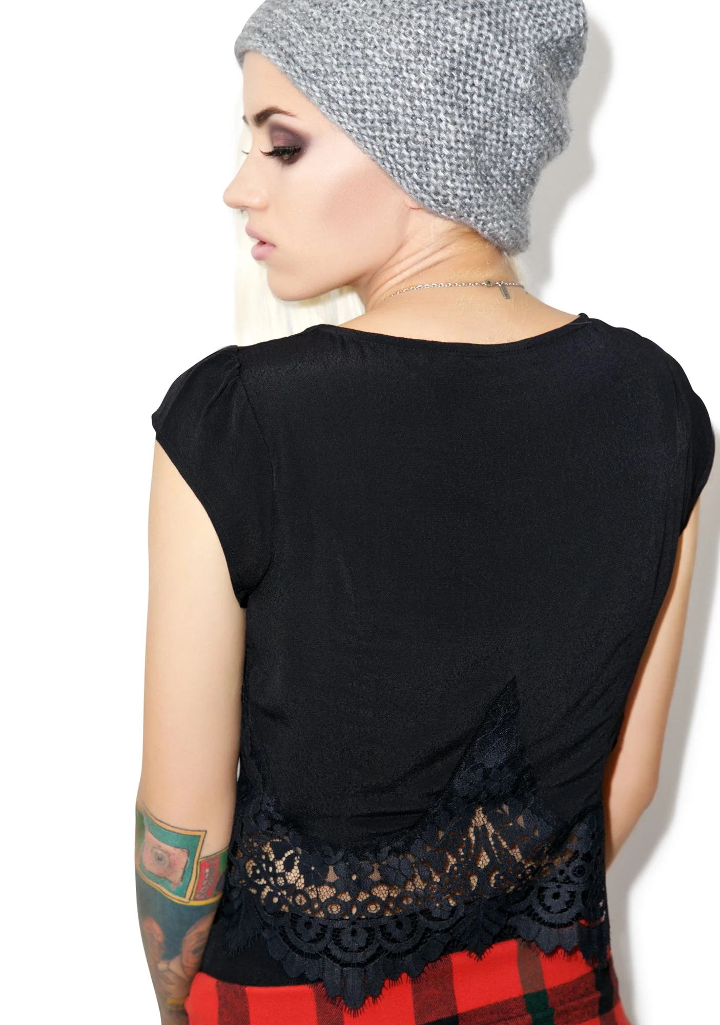 Gilly Girl Crop Top - Floral - Image 4