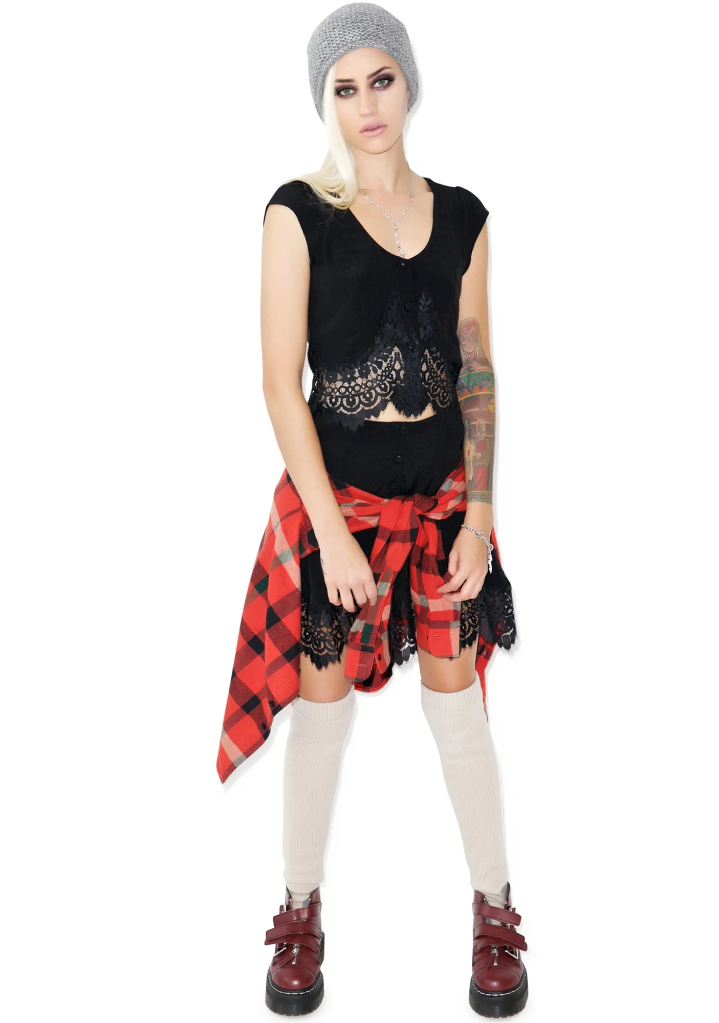 Gilly Girl Crop Top - Floral - Image 5