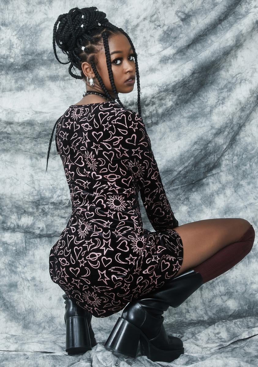 Girl Of Ur Nightmares Mini Dress - Image 4