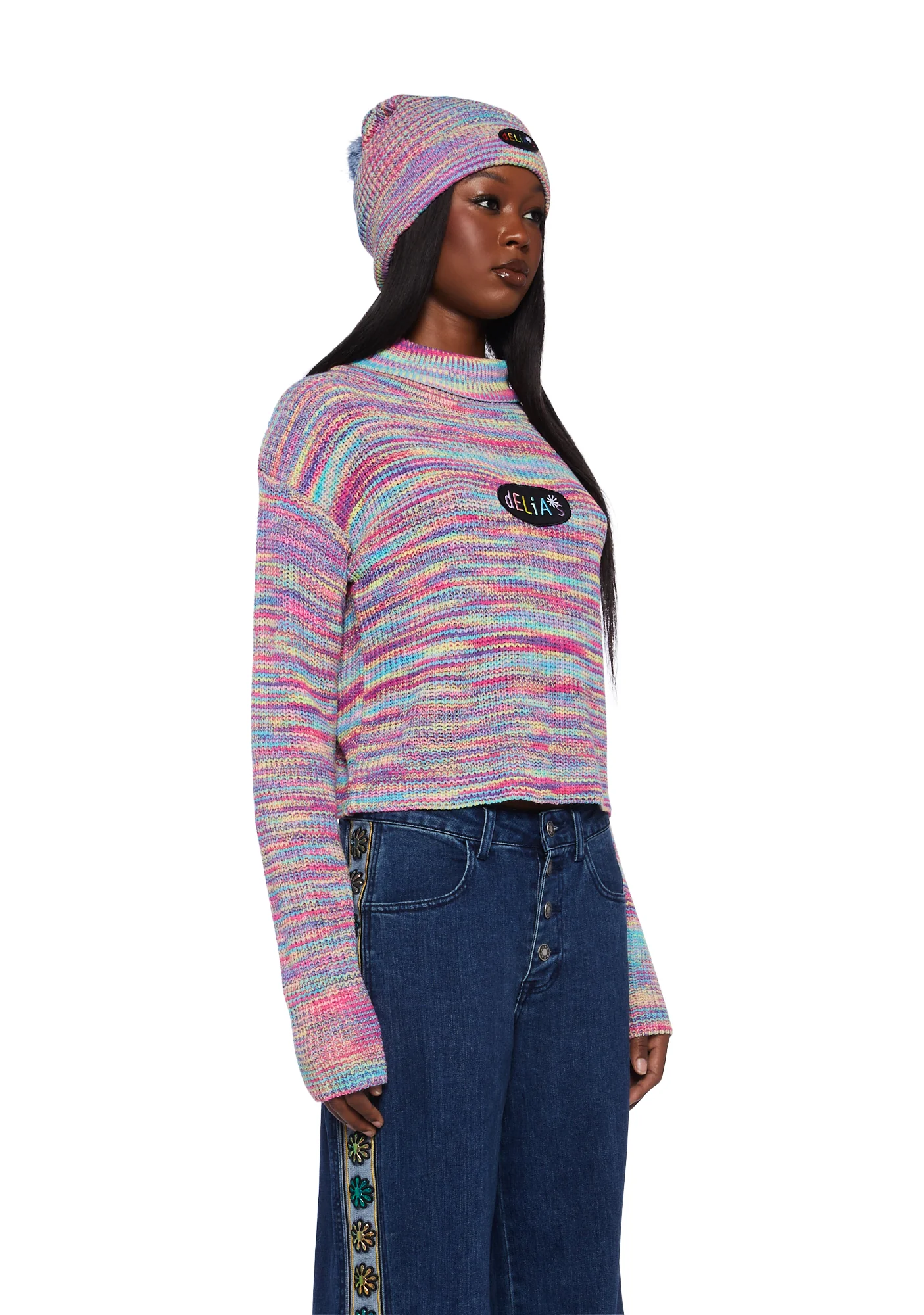 Girl Talk Turtleneck Sweater - Image 3