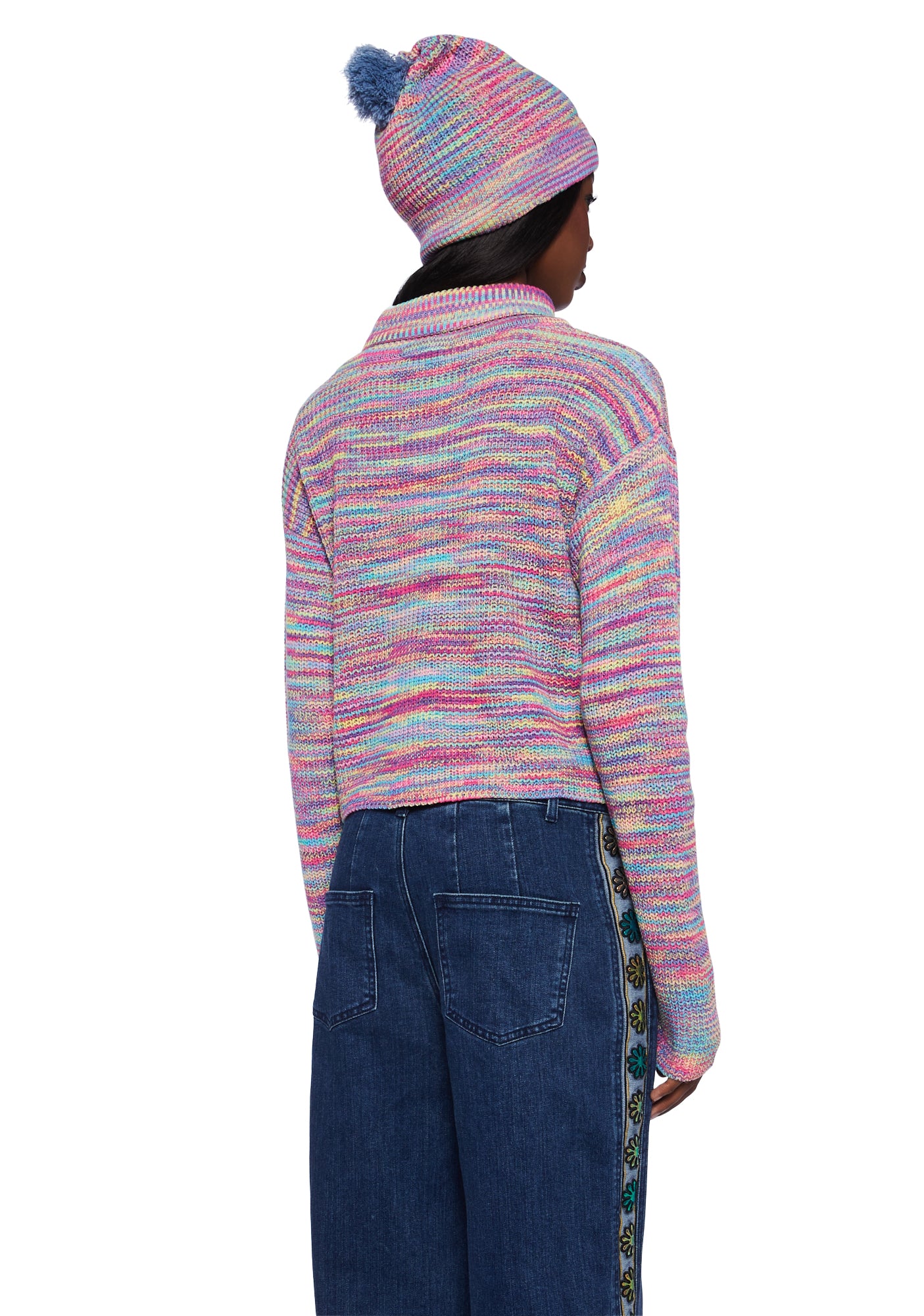 Girl Talk Turtleneck Sweater - Image 4
