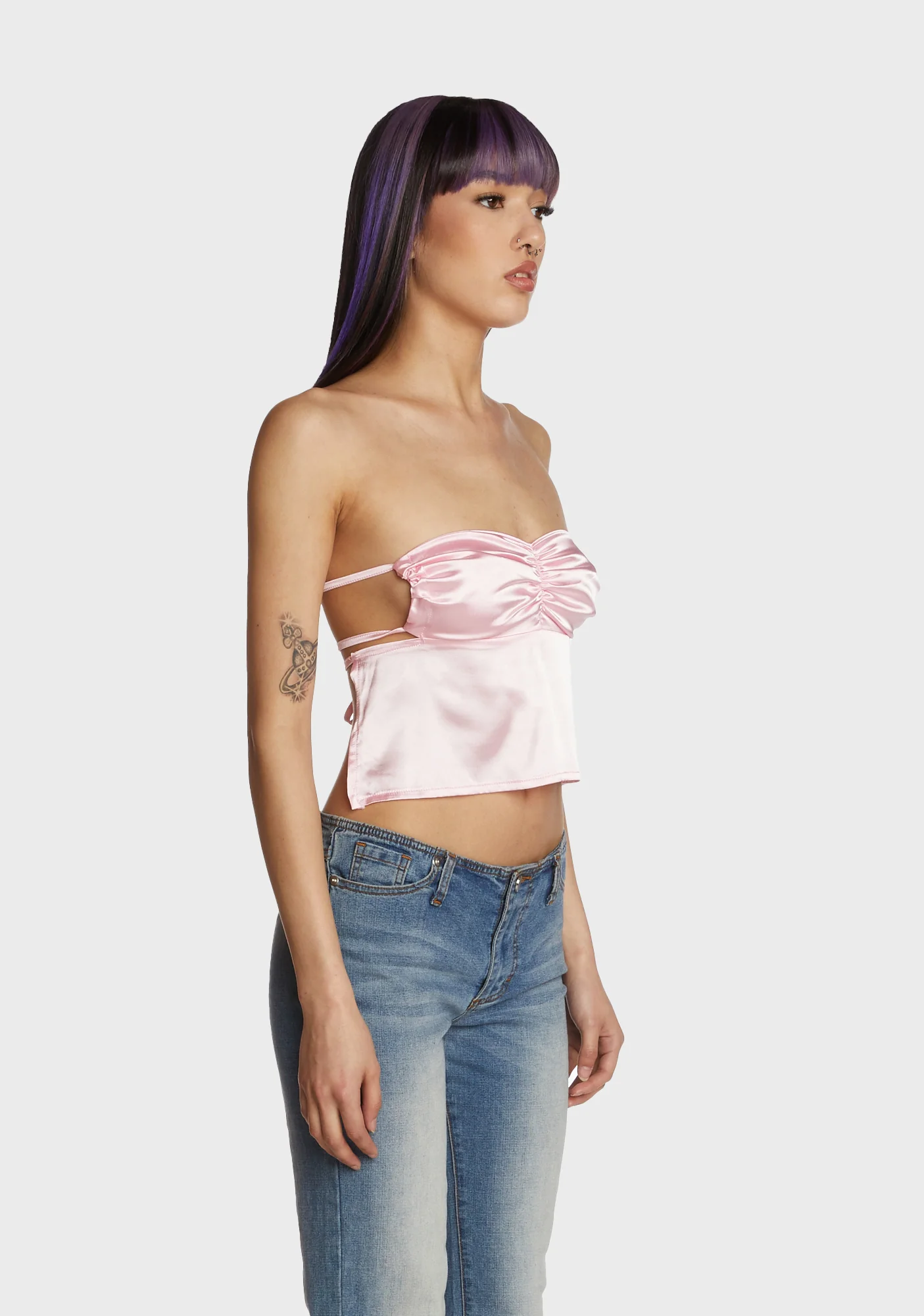 Give Me More Satin Top - Image 3