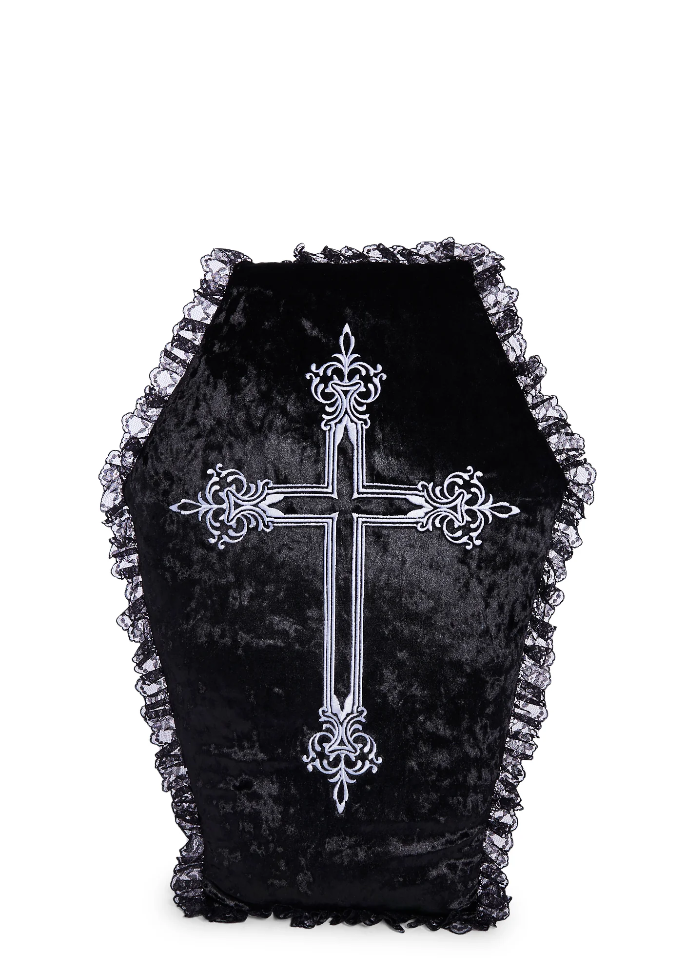 Glam To The Grave Throw Pillow - Image 4