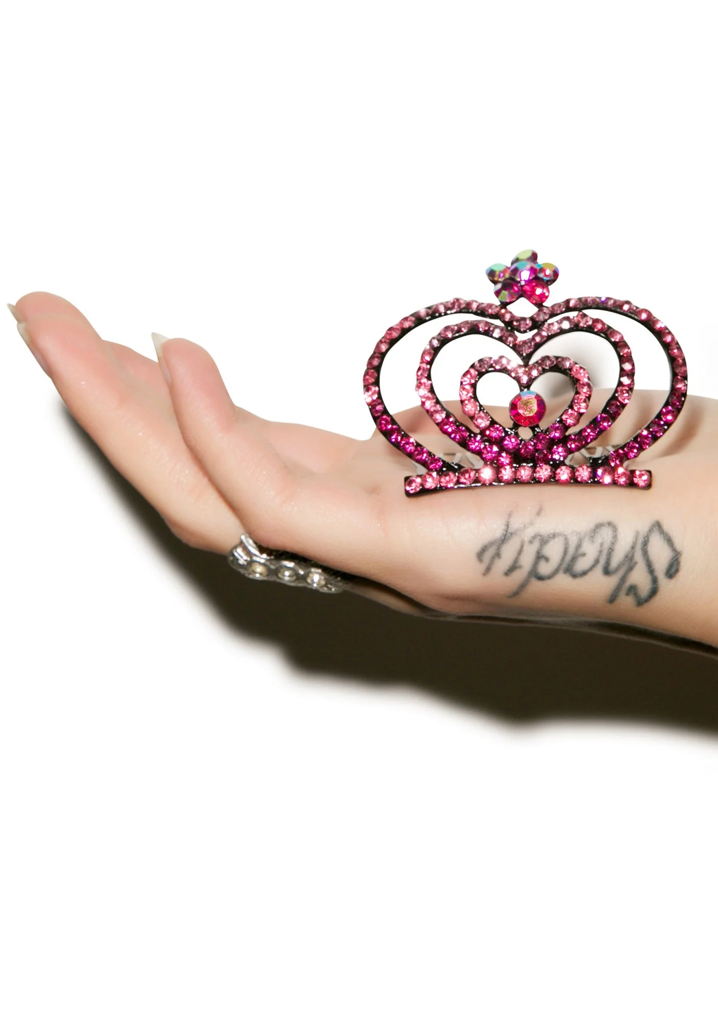 Glistining Hearts Tiara - Rainbow - Image 9