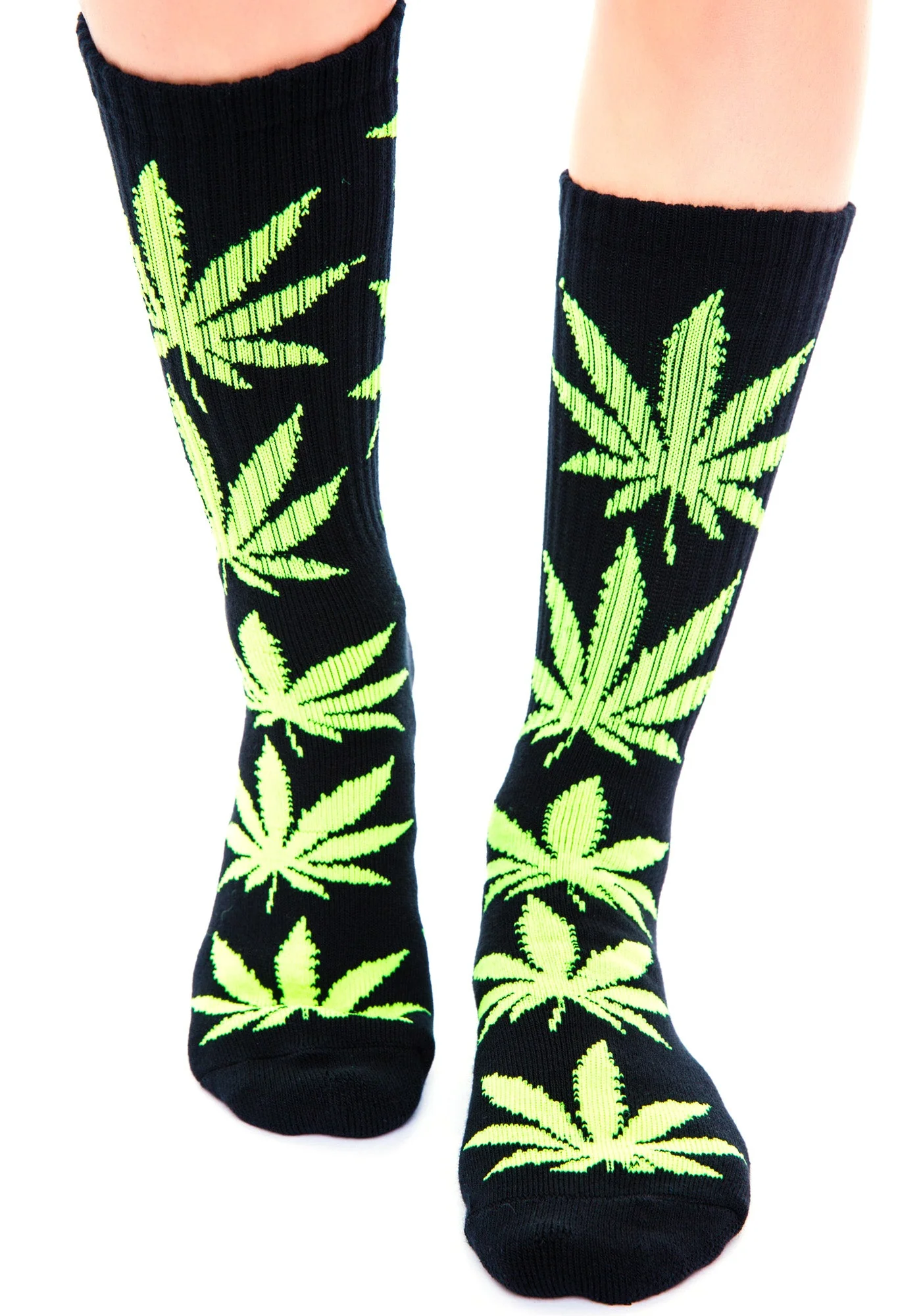 Glow in the Dark Plantlife Sock - Black - Image 3