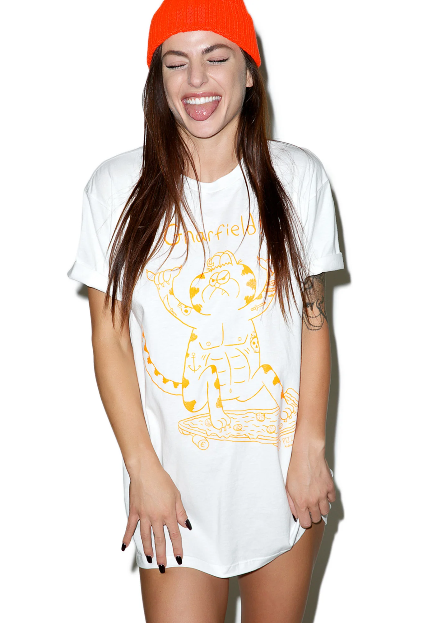 Gnarly Kat Crewneck Tee - Image 3