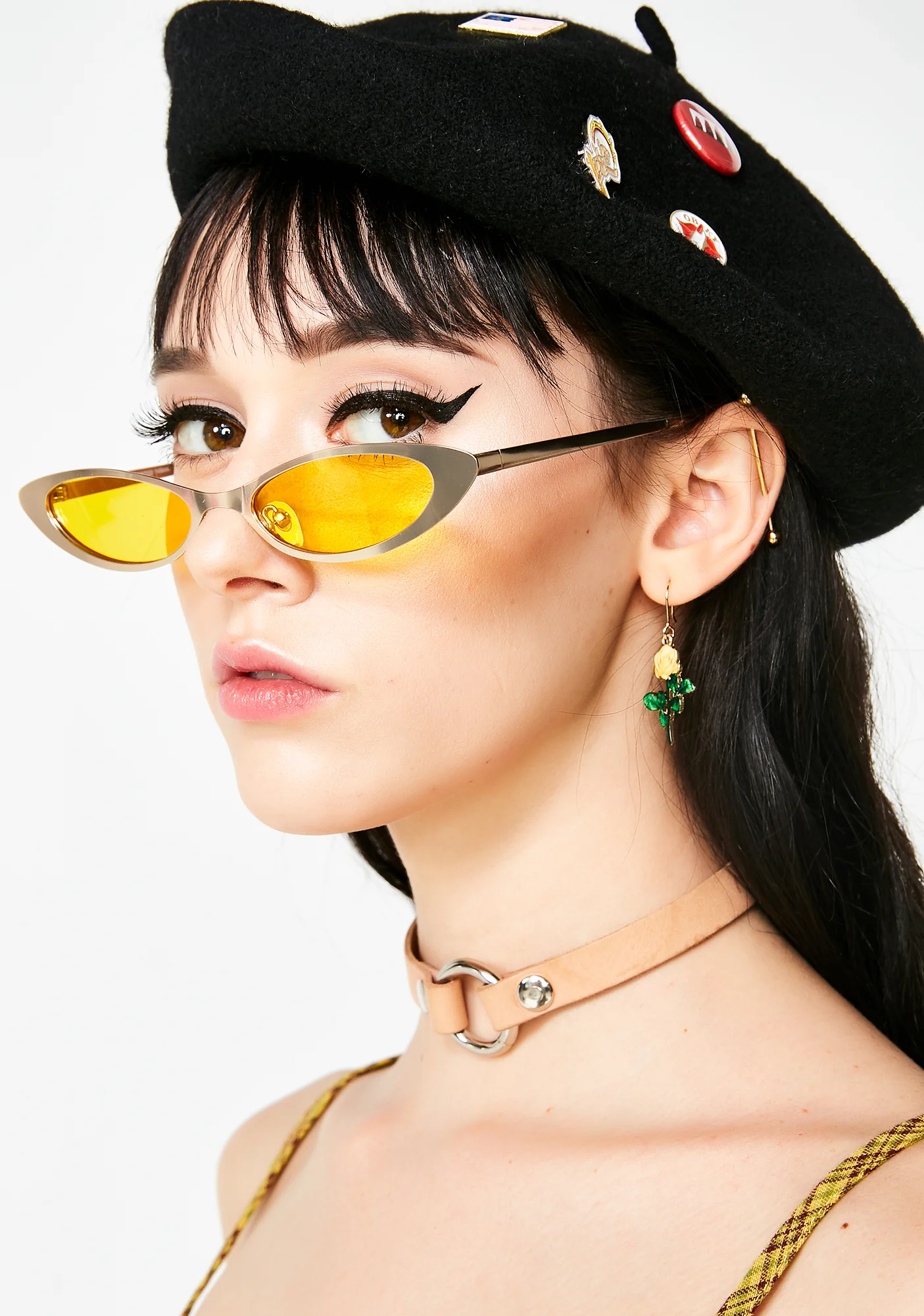 Golden Rule Skinny Sunglasses - Image 3
