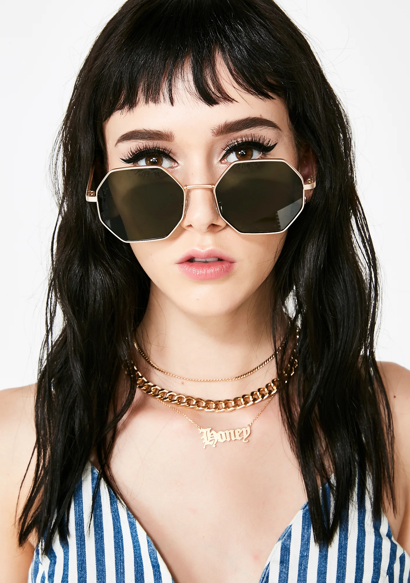 Golden Turn The Corner Sunglasses - Image 3