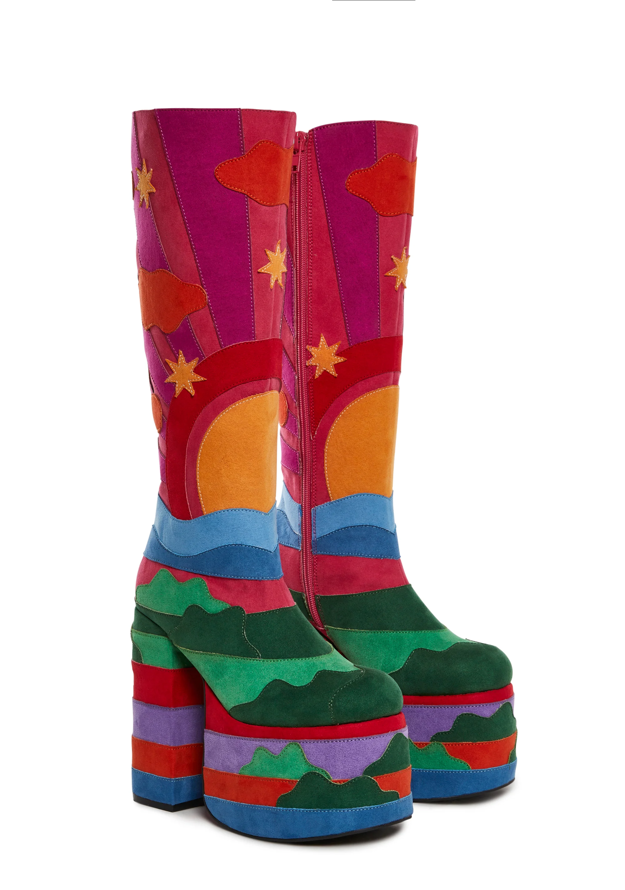Good Day Sunshine Platform Boots - Image 3