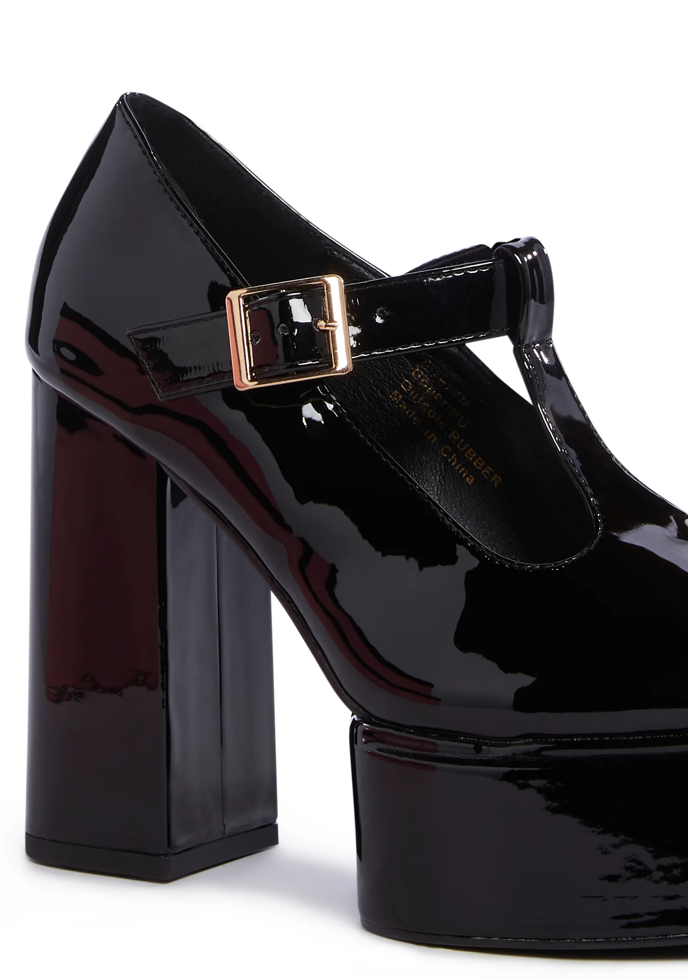 Goody Two-Shoe Platform Mary Jane Heels - Image 2