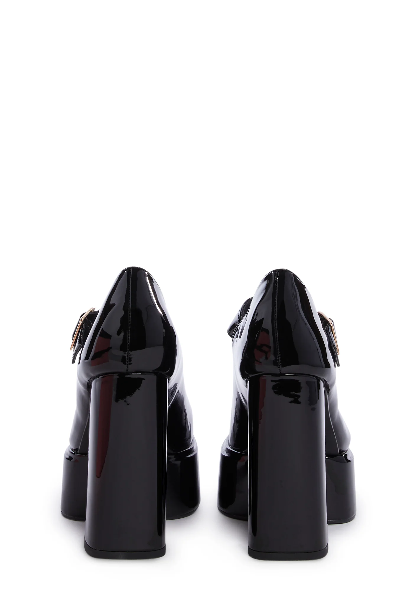 Goody Two-Shoe Platform Mary Jane Heels - Image 4