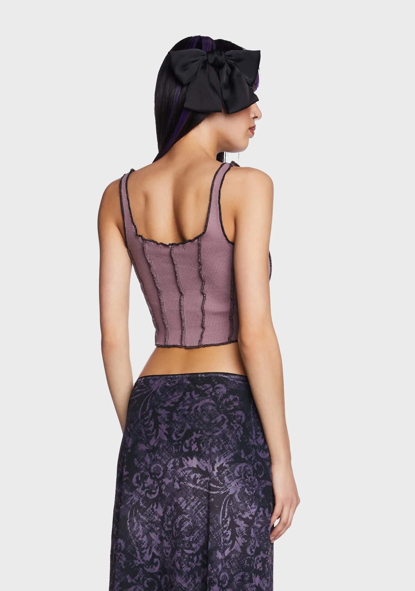 Gothic Ballerina Corset Top - Image 3