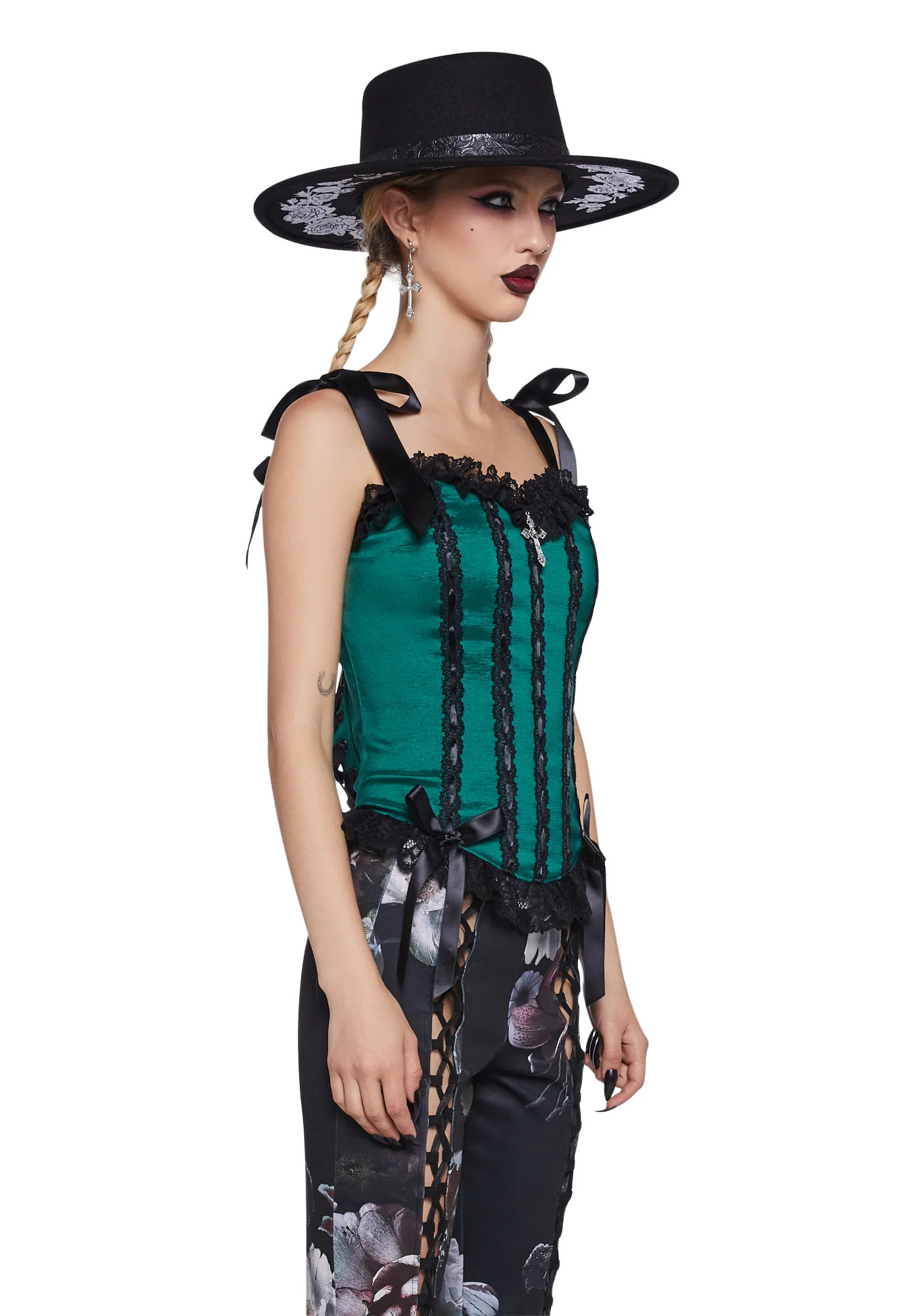 Gothic Elegance Corset Top - Image 3