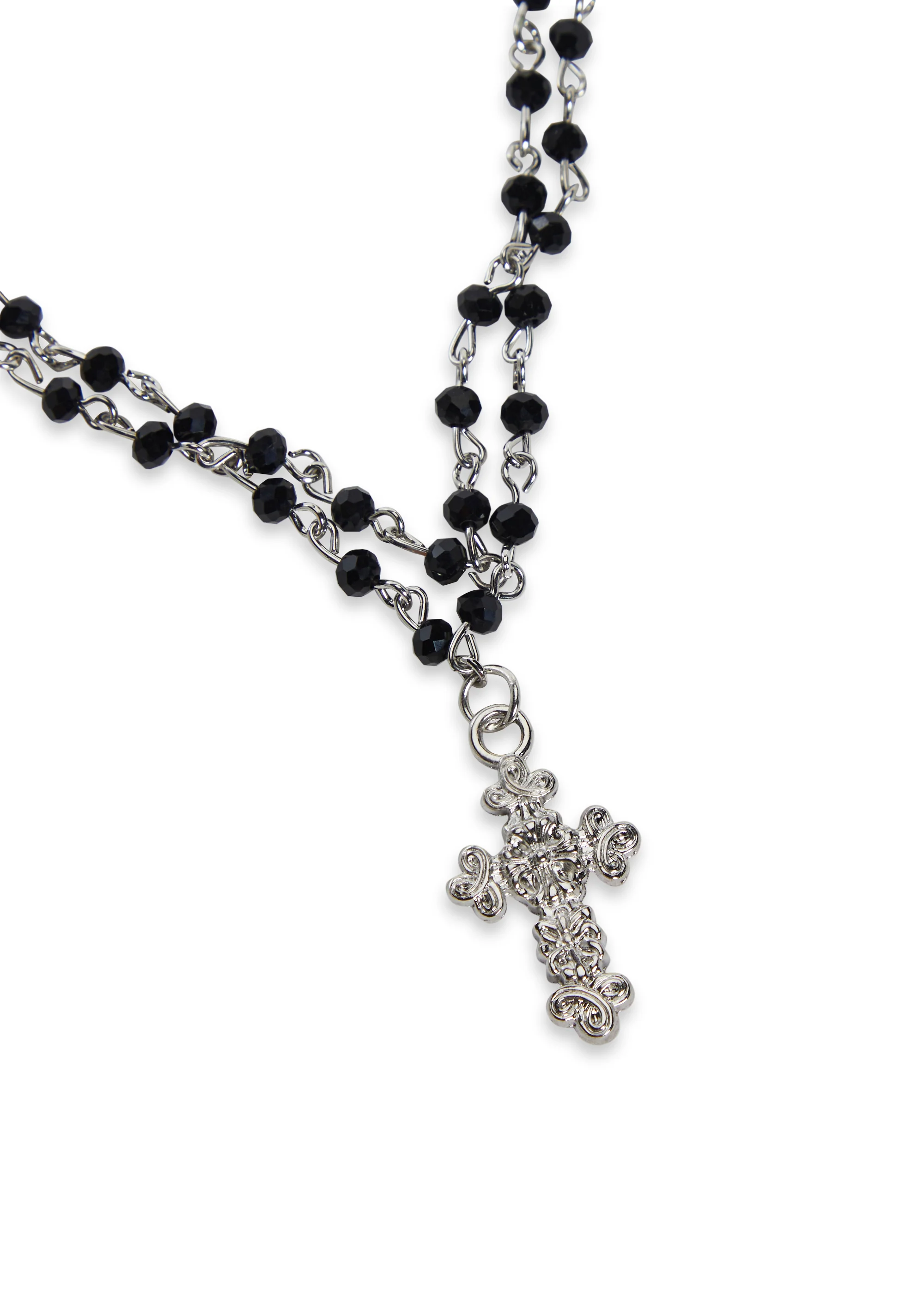 Gothic Prayer Beaded Choker - Image 2
