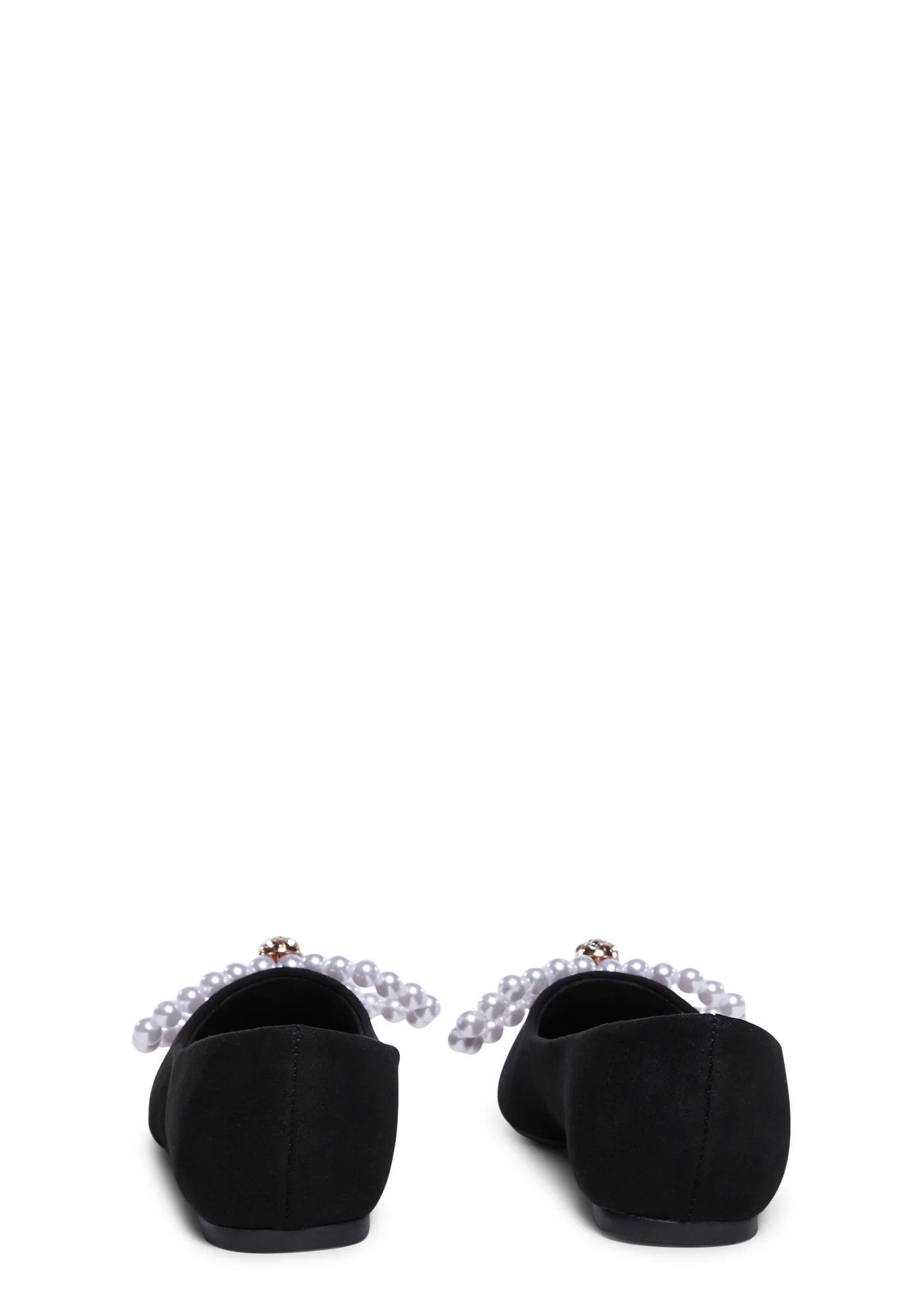Grace Mode Pointed Flats - Black - Image 4