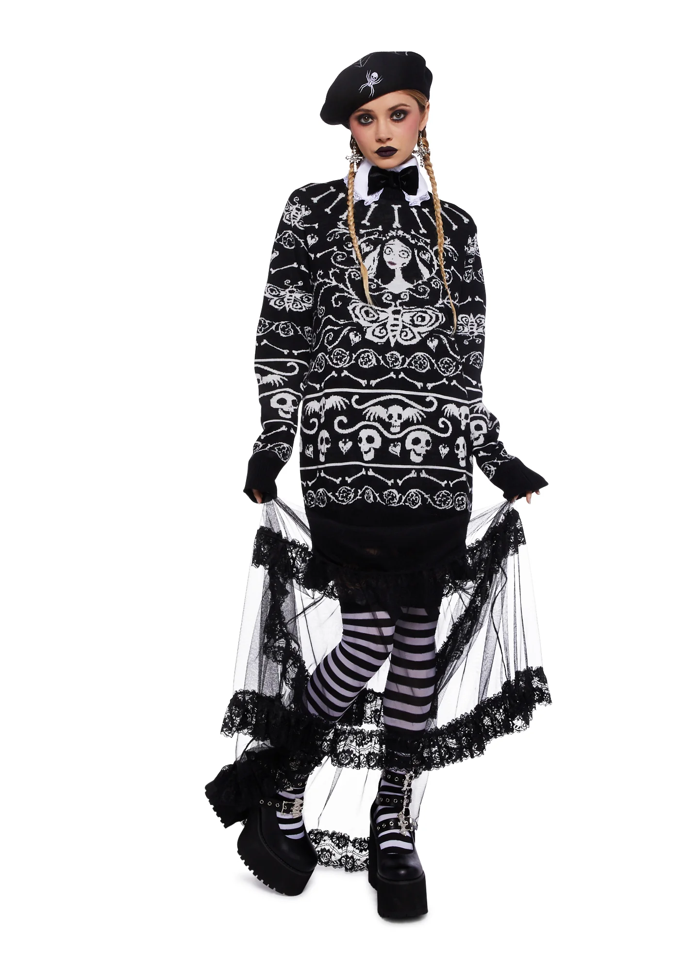 Grave Confusions Knit Sweater - Image 7