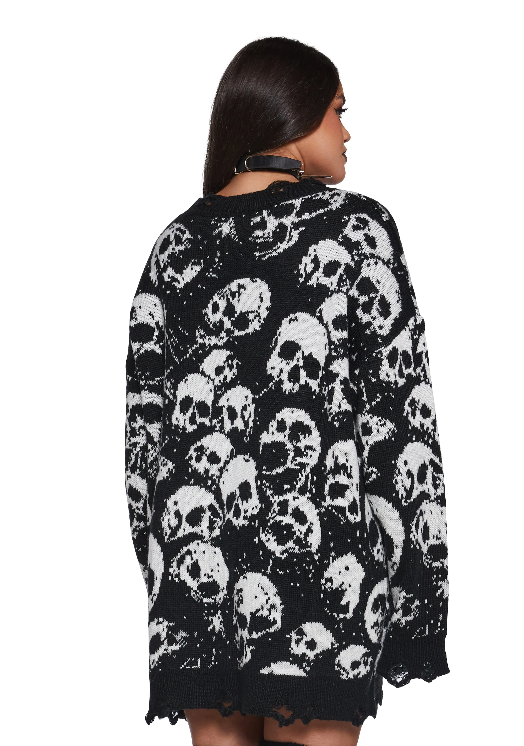 Graveyard Dreams Knit Sweater - Image 10