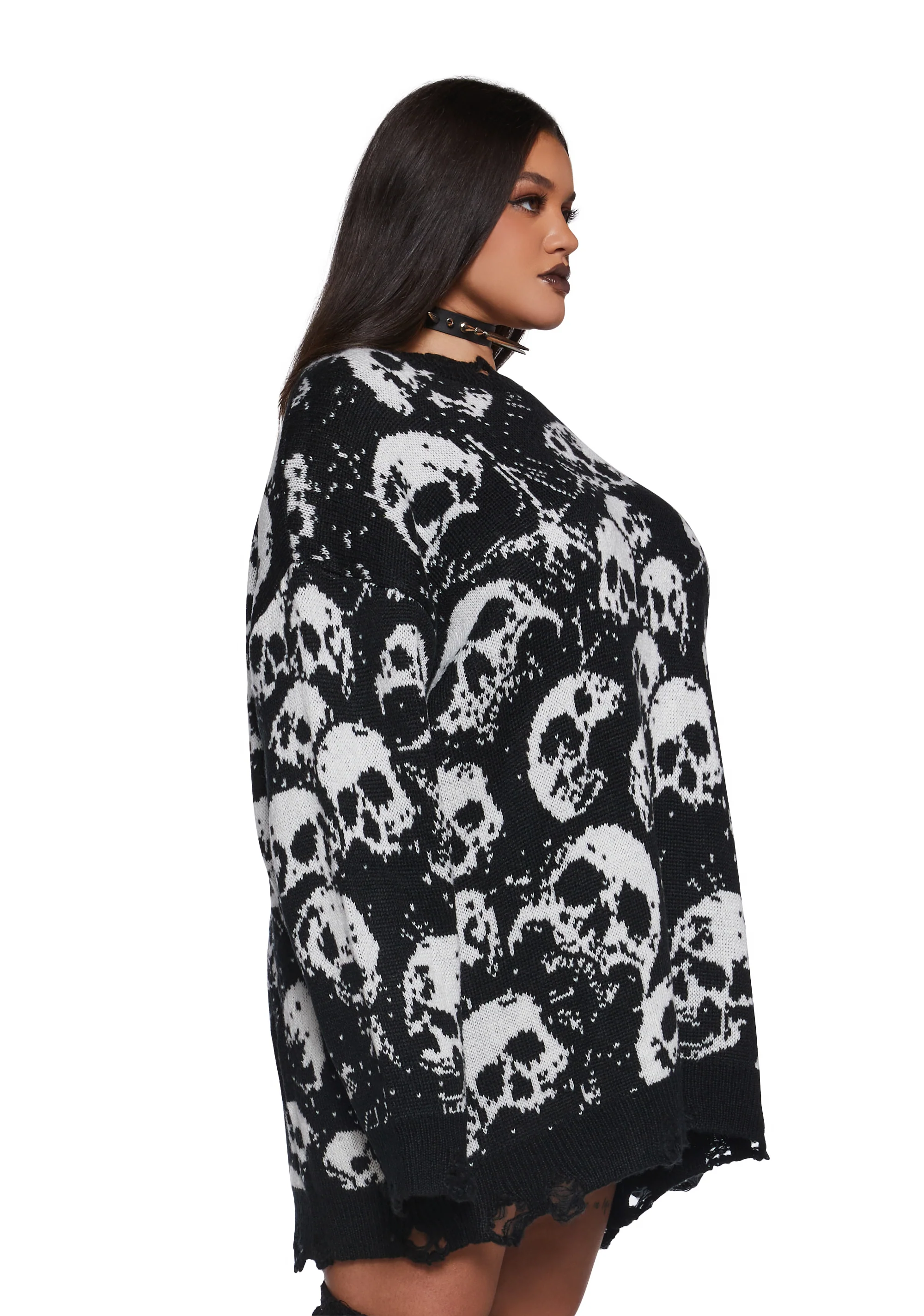 Graveyard Dreams Knit Sweater - Image 8