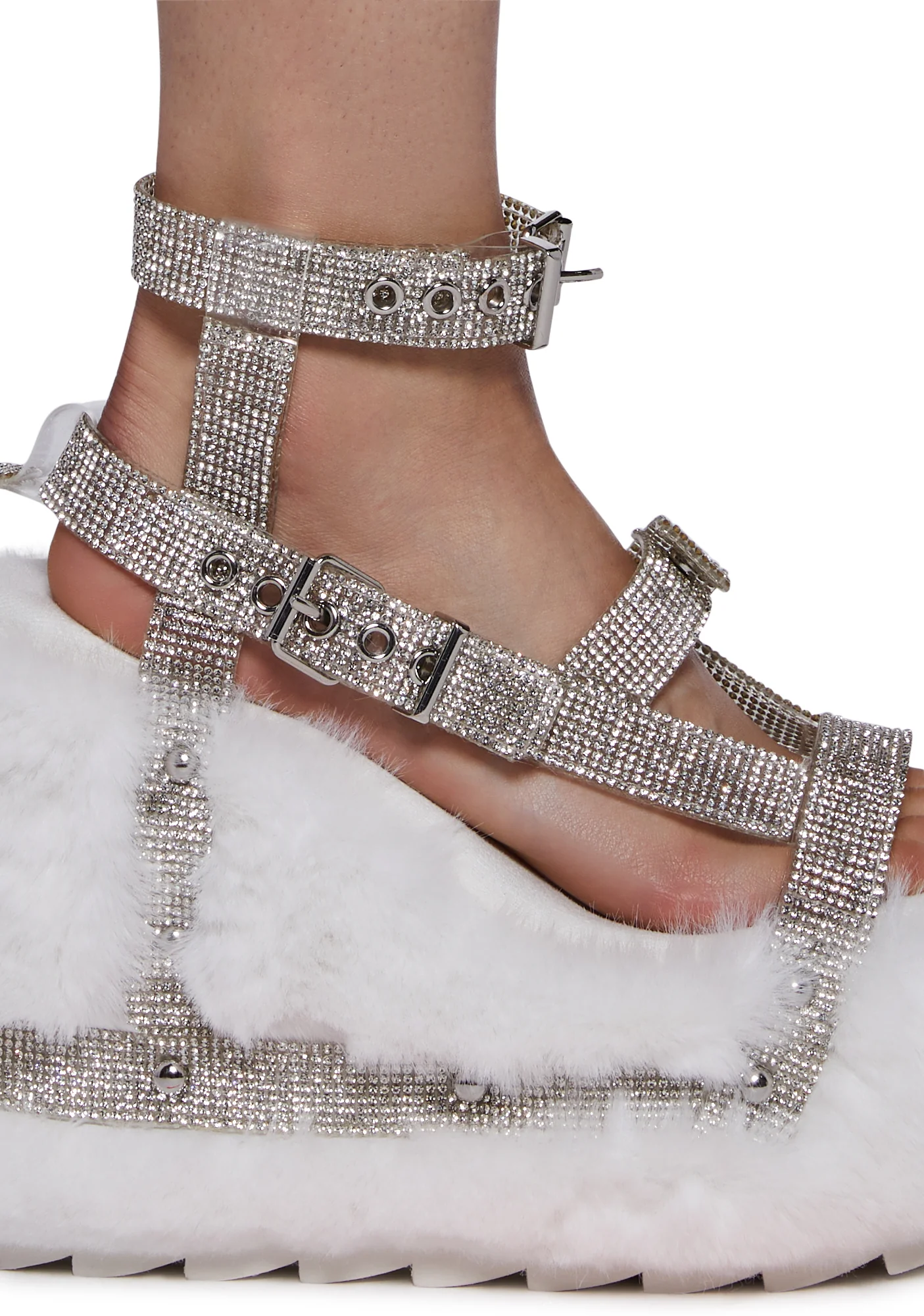Gravity Bling Wedge Sandals - Image 2