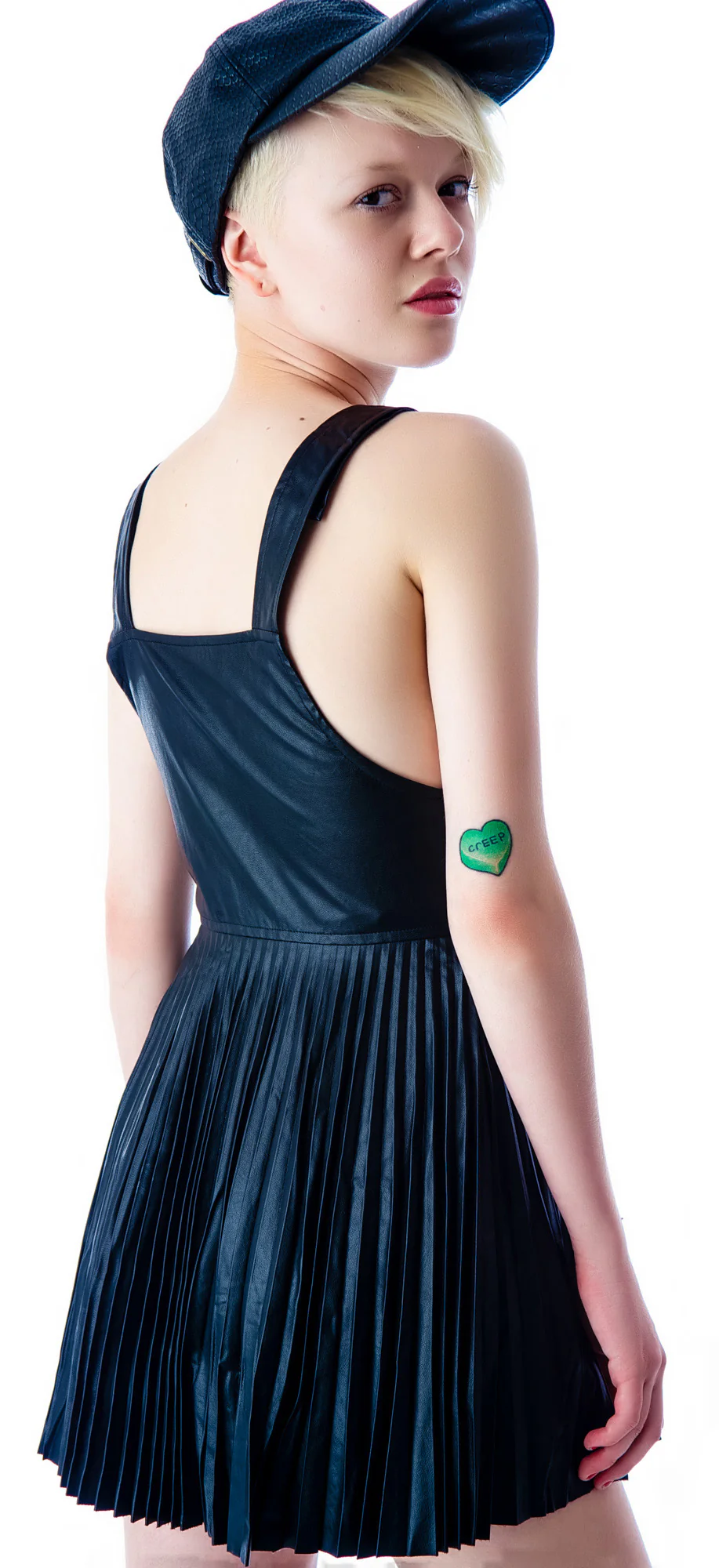 Greaser Pleated Overall Dress - Image 3