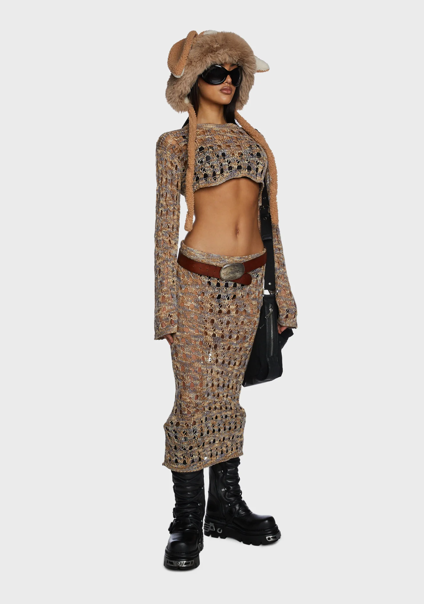 Gretel Super Cropped Knit Top - Image 5