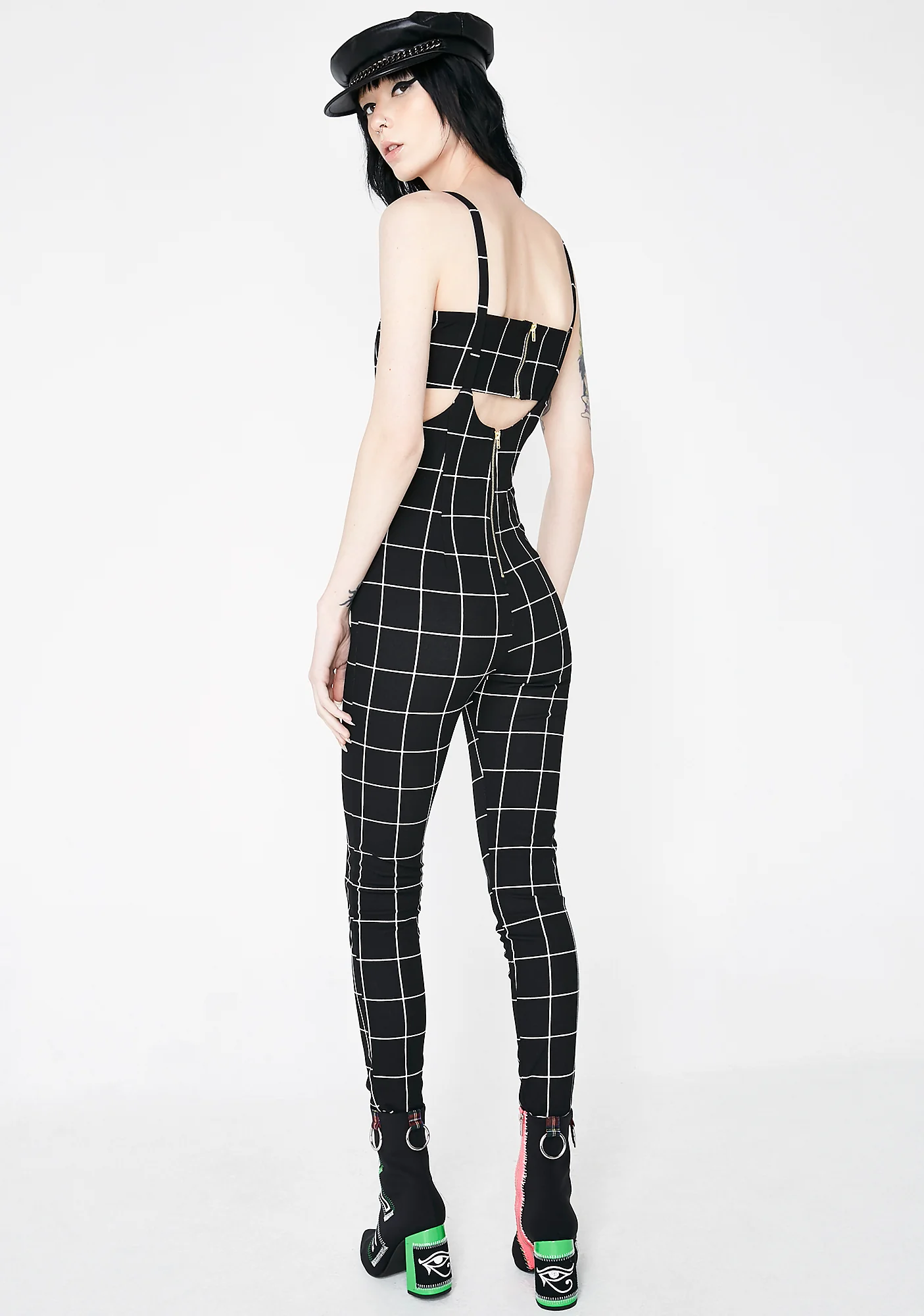 Gridlock Skinny Jumpsuit - Image 4