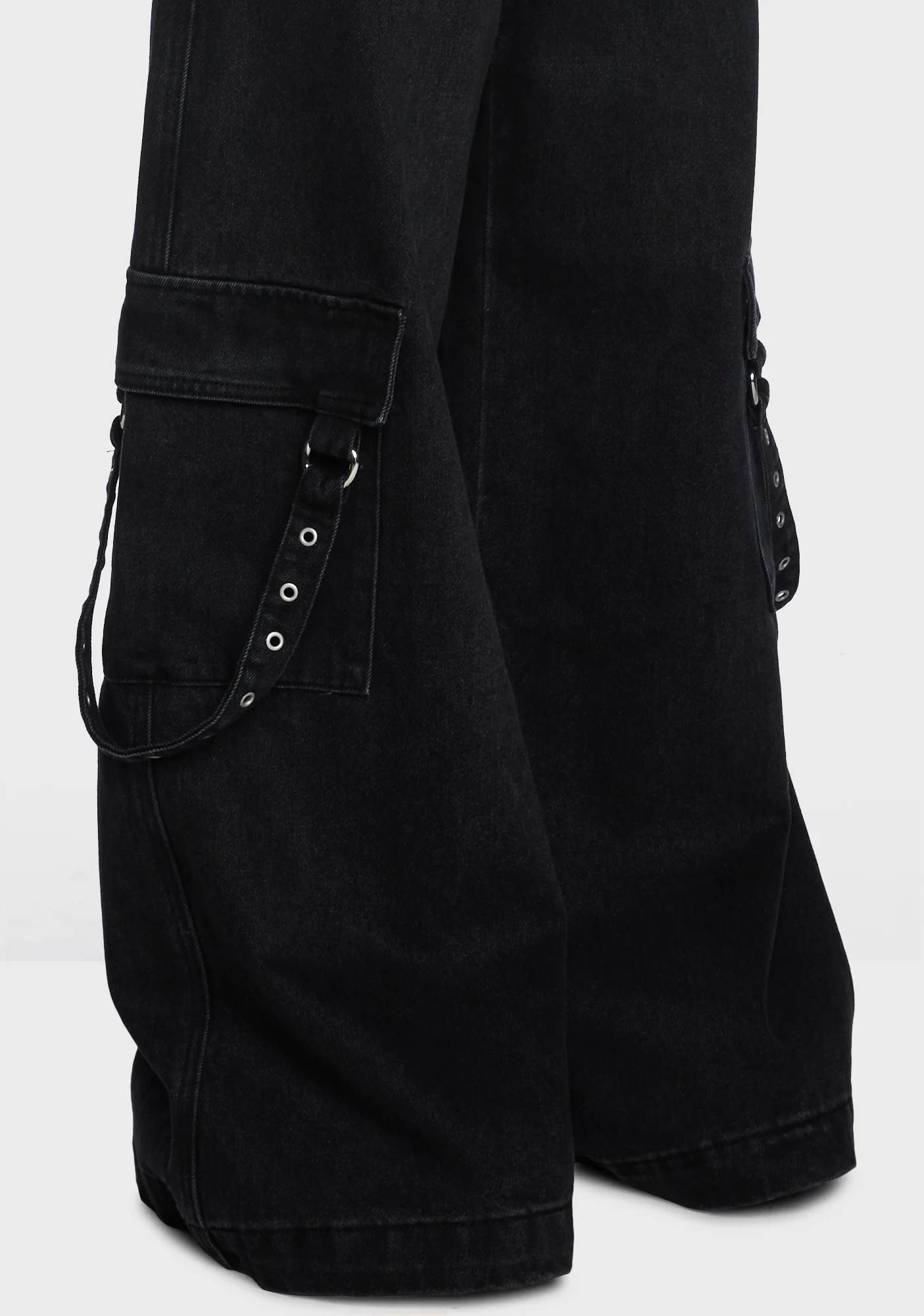 Grime Wide Leg Jeans - Image 2