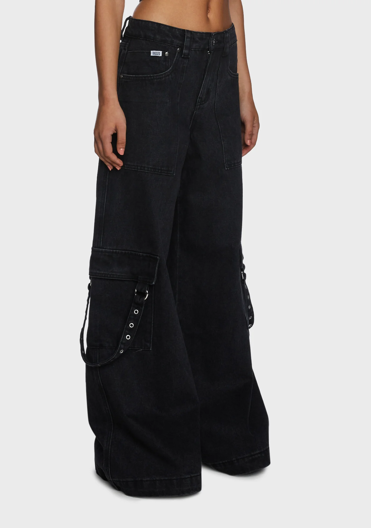 Grime Wide Leg Jeans - Image 3