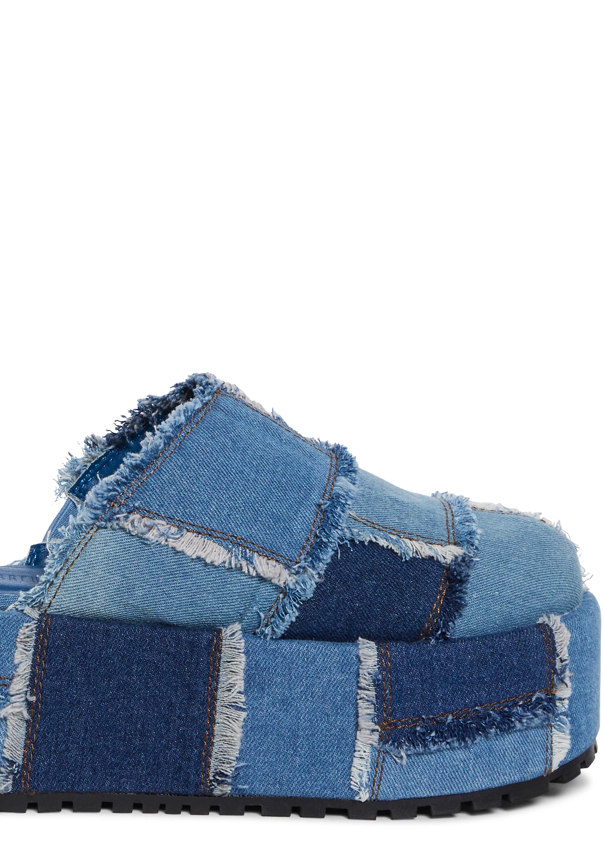 Gritty Rebel Platform Clogs - Image 2