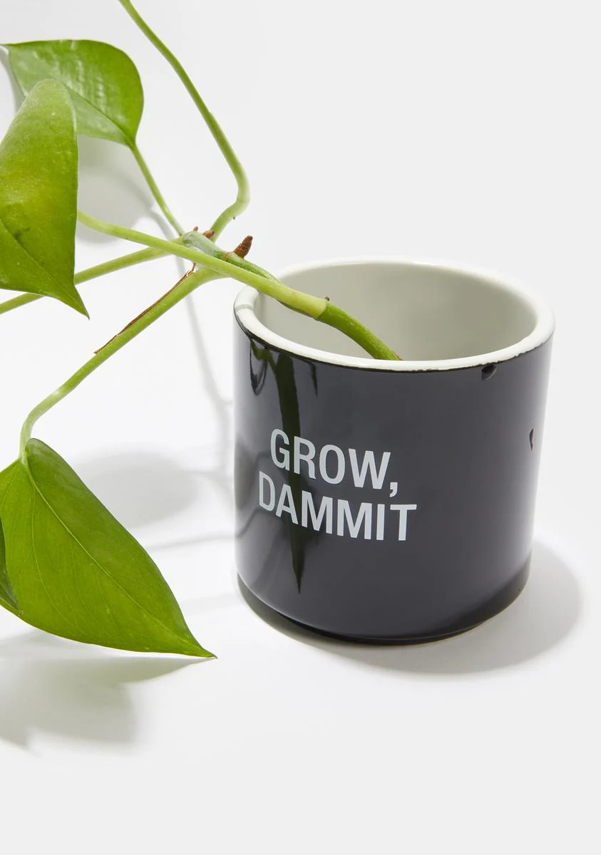 Grow, Dammit Planter - Image 2