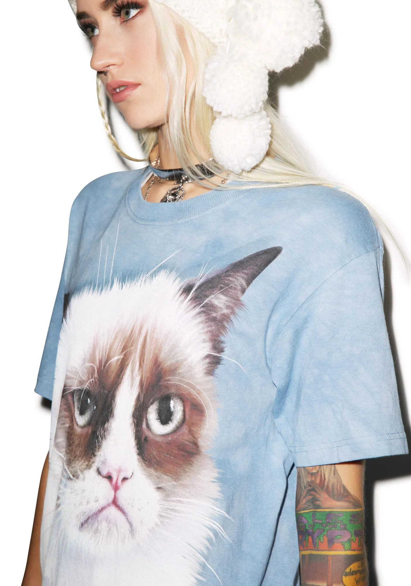 Grumpy in Blue Top - Image 3