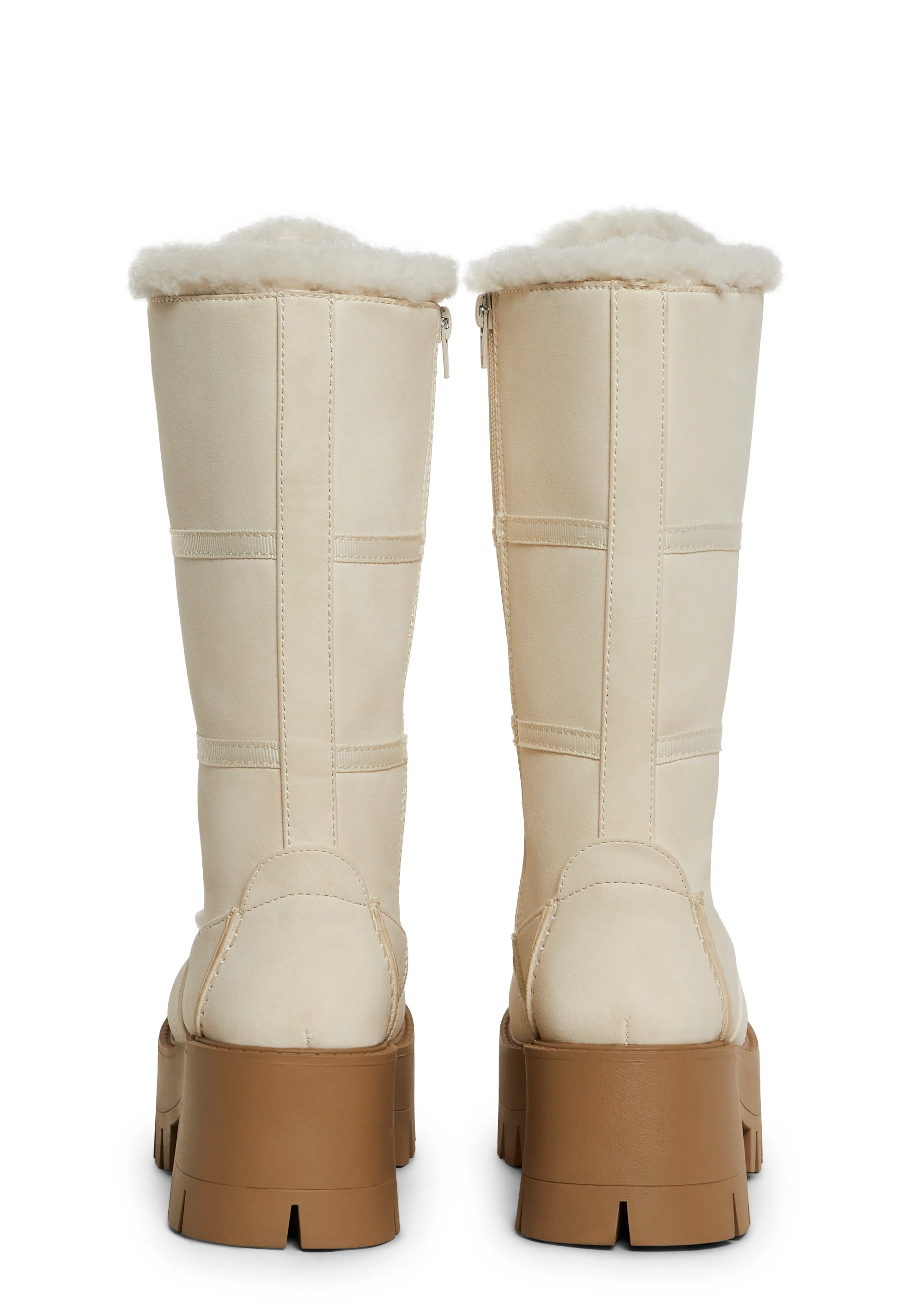Grunge Trek Hiking Boots - White - Image 4