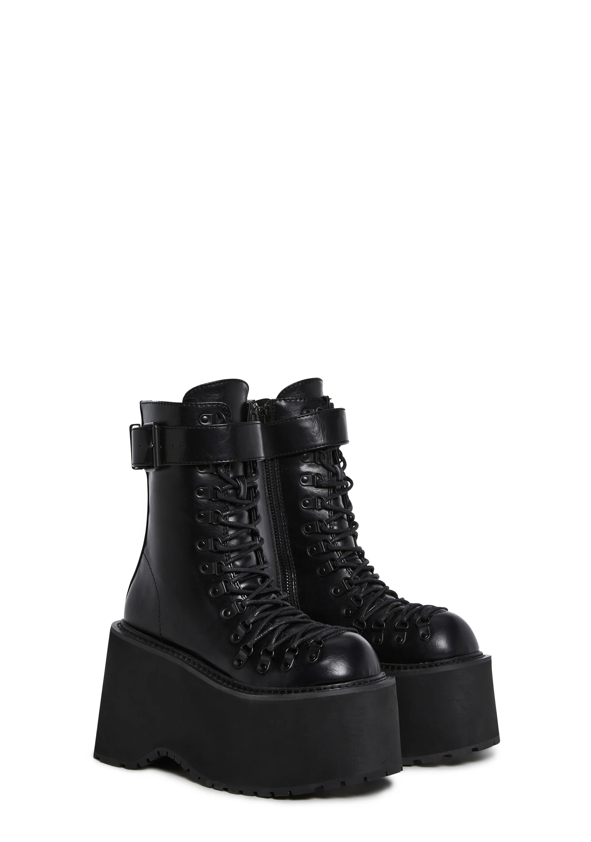 Grunge Over It Platform Boots - Image 3
