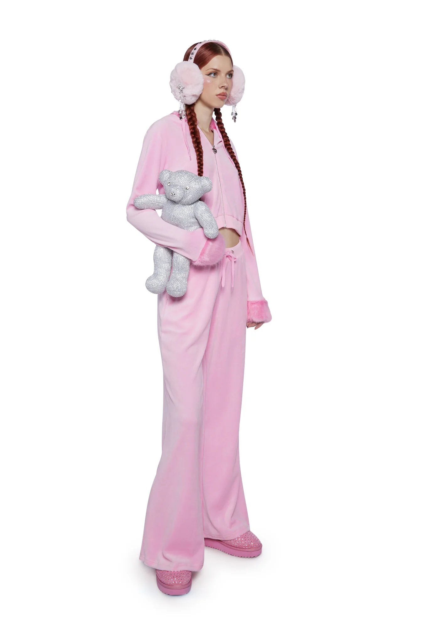 Gumdrop Crush Velour Hoodie - Image 2