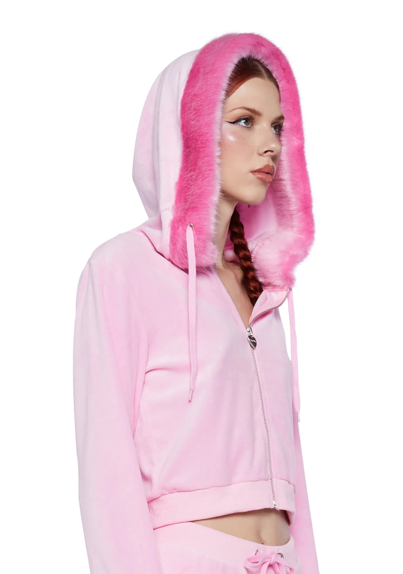 Gumdrop Crush Velour Hoodie - Image 5