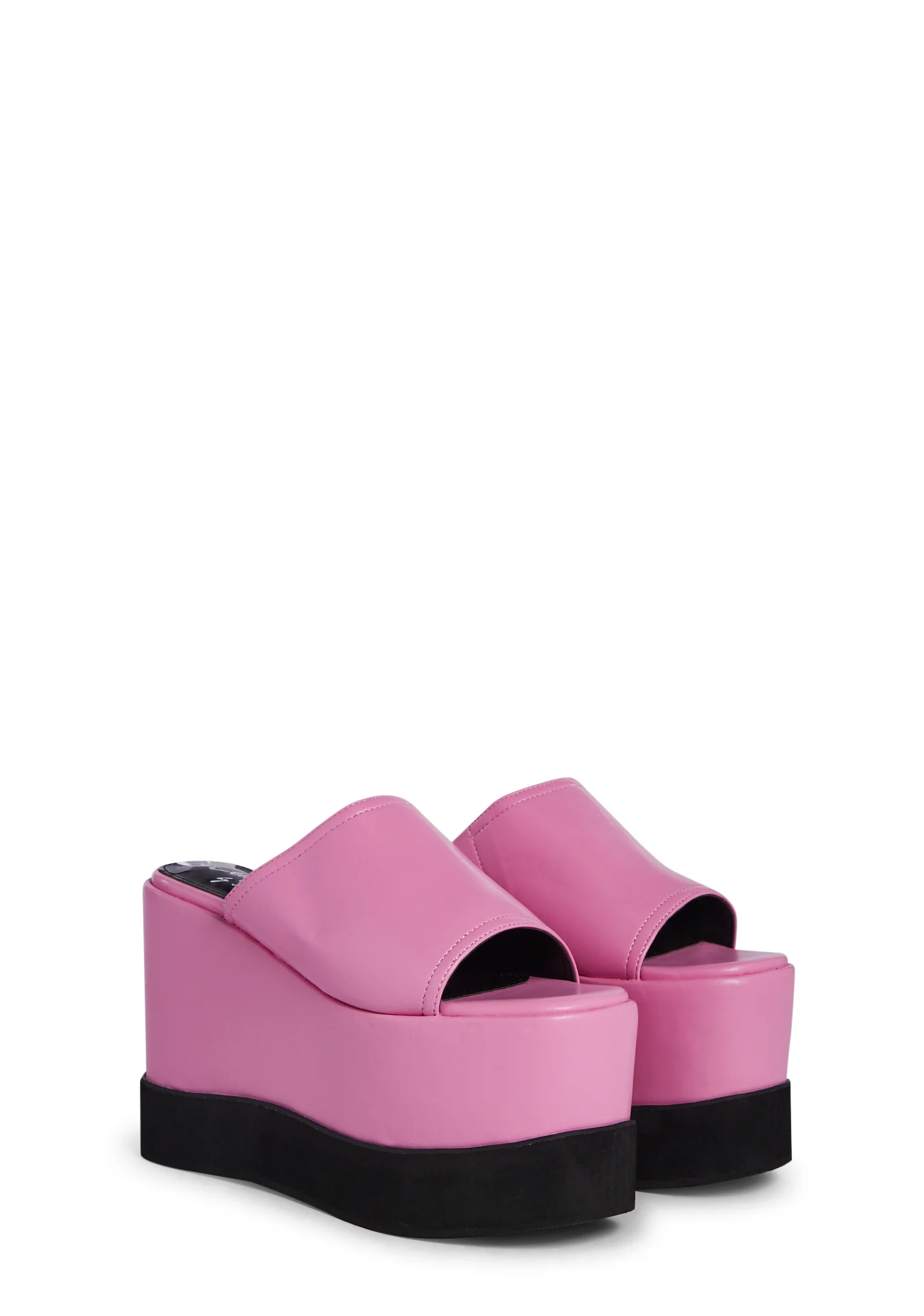 Gus Platform Mules - Pink - Image 2