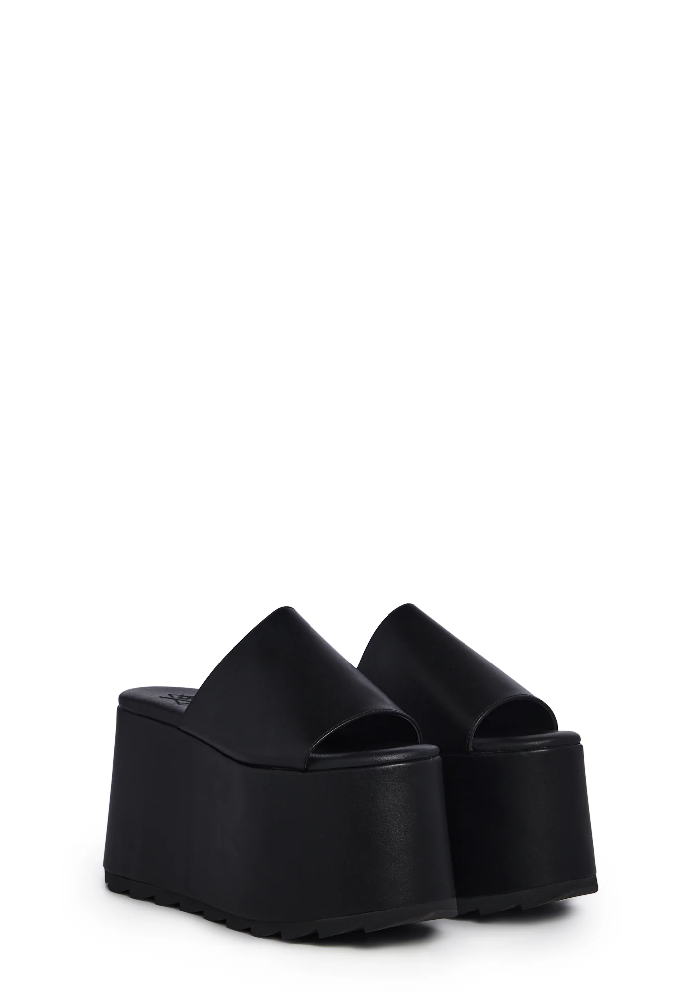 Gwen Platform Sandals-Black - Image 3