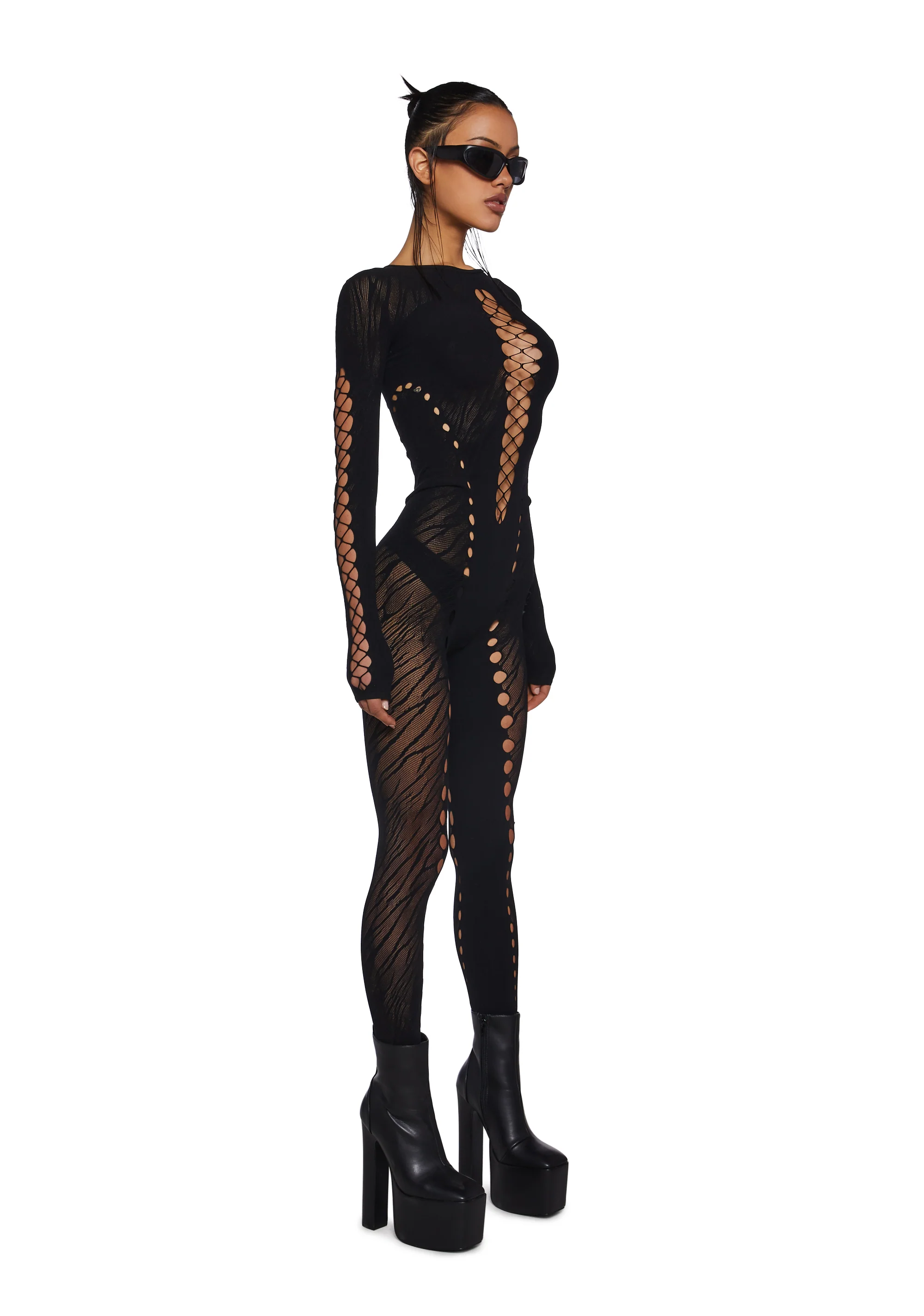 Hacker Spirit Mesh Catsuit - Image 3