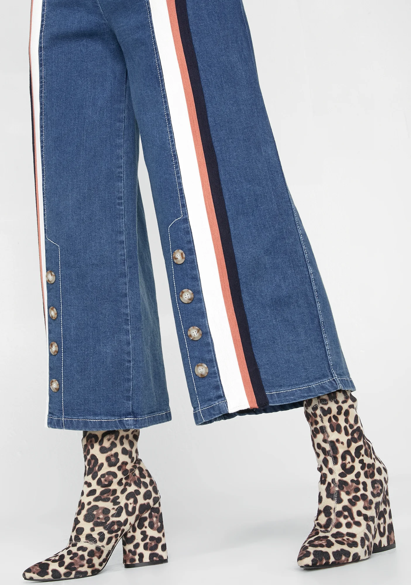 Hall Of Fame Wide Leg Jeans - Image 3
