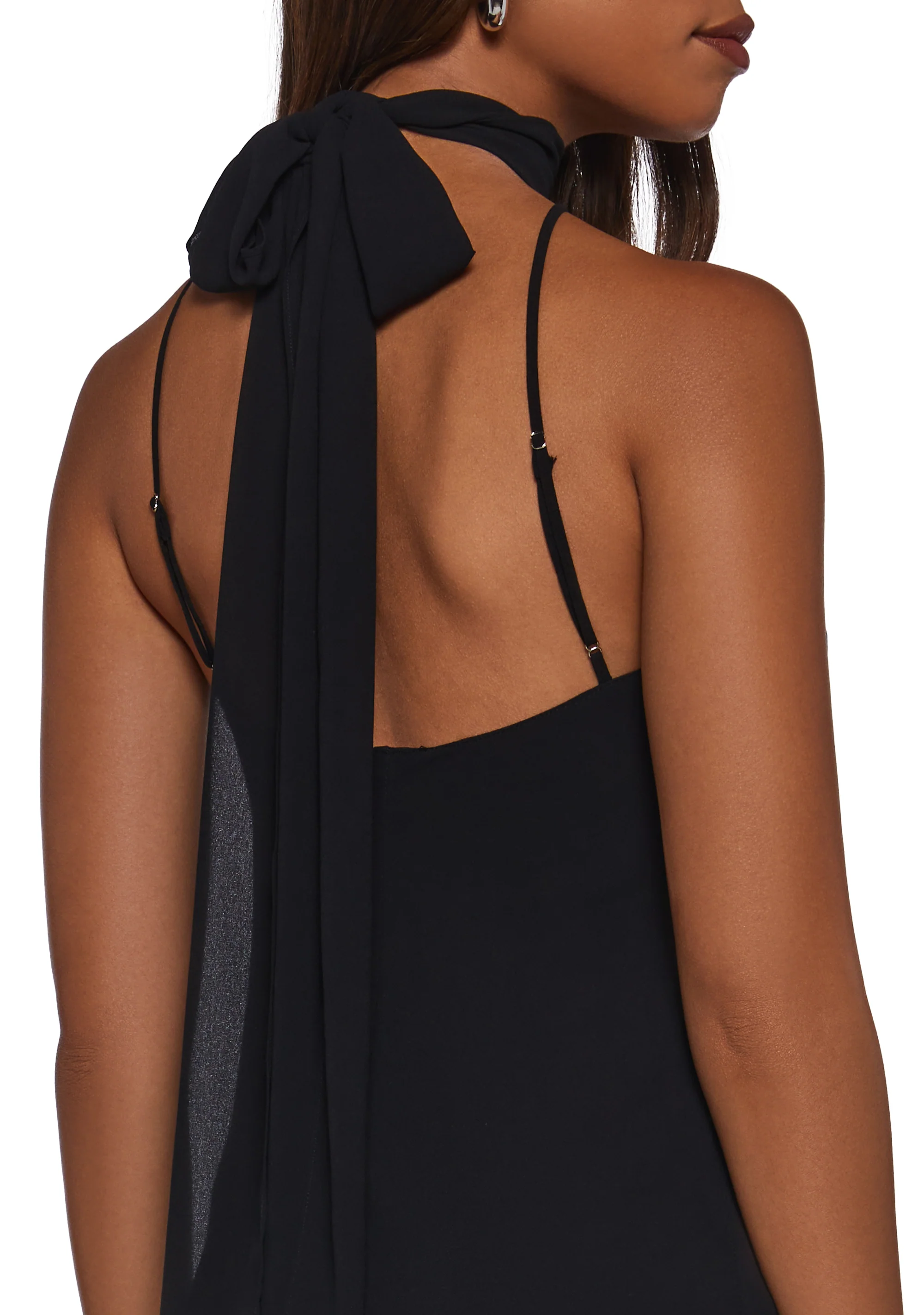 Latest Nightspot Halter Dress - Black - Image 6