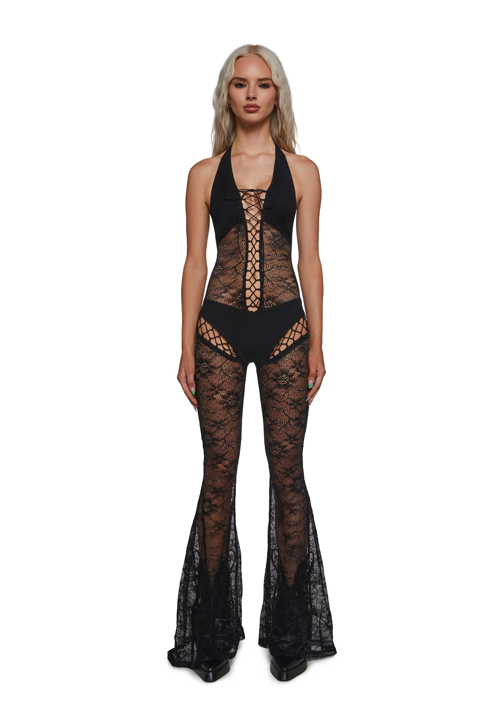 Soft Launch Halter Jumpsuit - Image 2