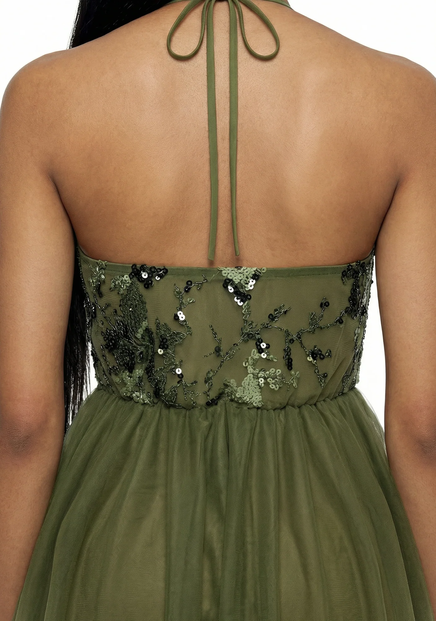 Stella Sequin Halter Top - Image 5