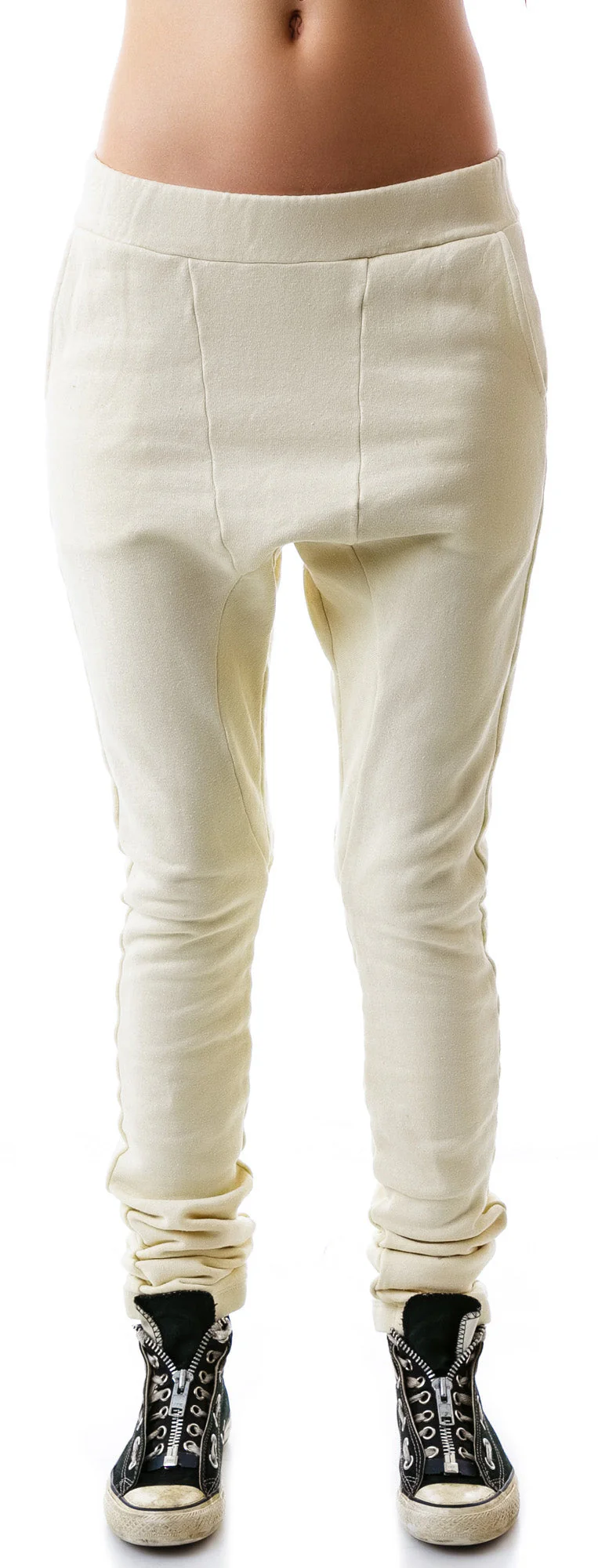 Hammer Time Drop Crotch Pants - Light Red - Image 21